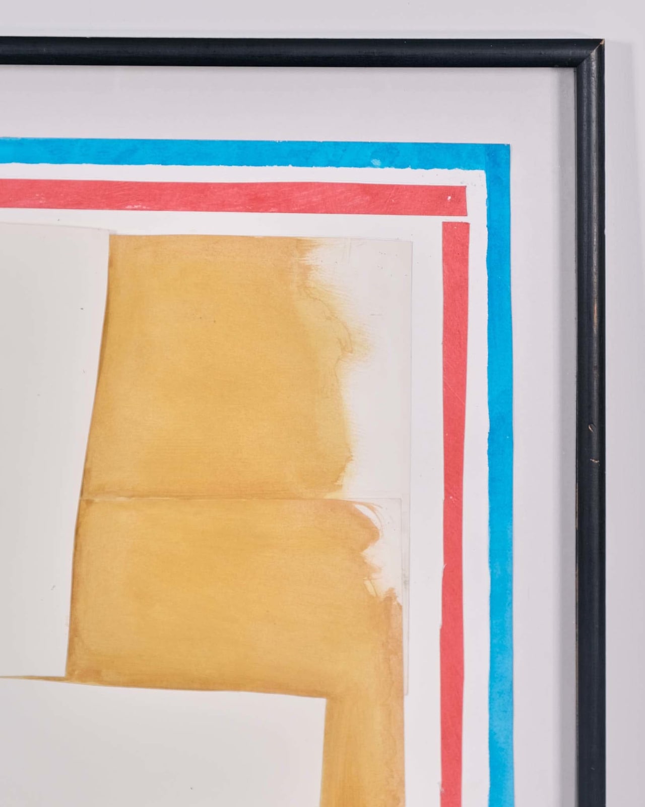 Sandra Blow, Abstract in Ochre