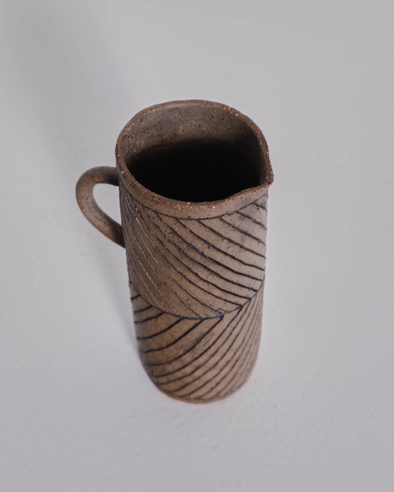 Jane Kite, Small Jug (dark chevron)