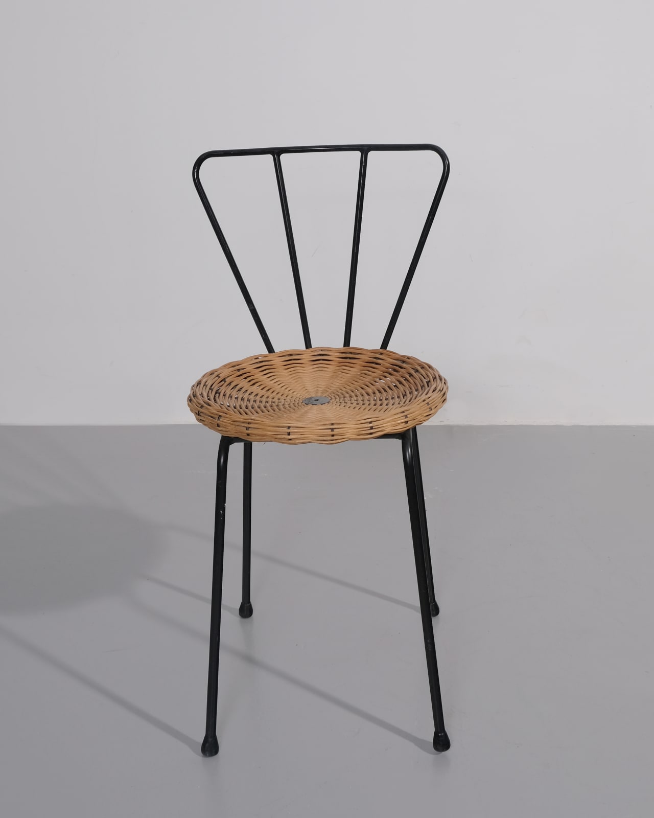 British, Woven Decorative Side Chair