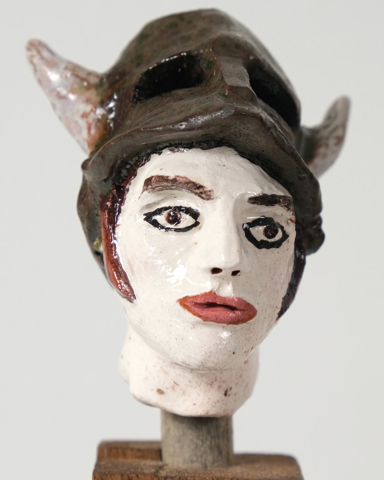 Amata Benedict, Miniature Head Candlestick XI