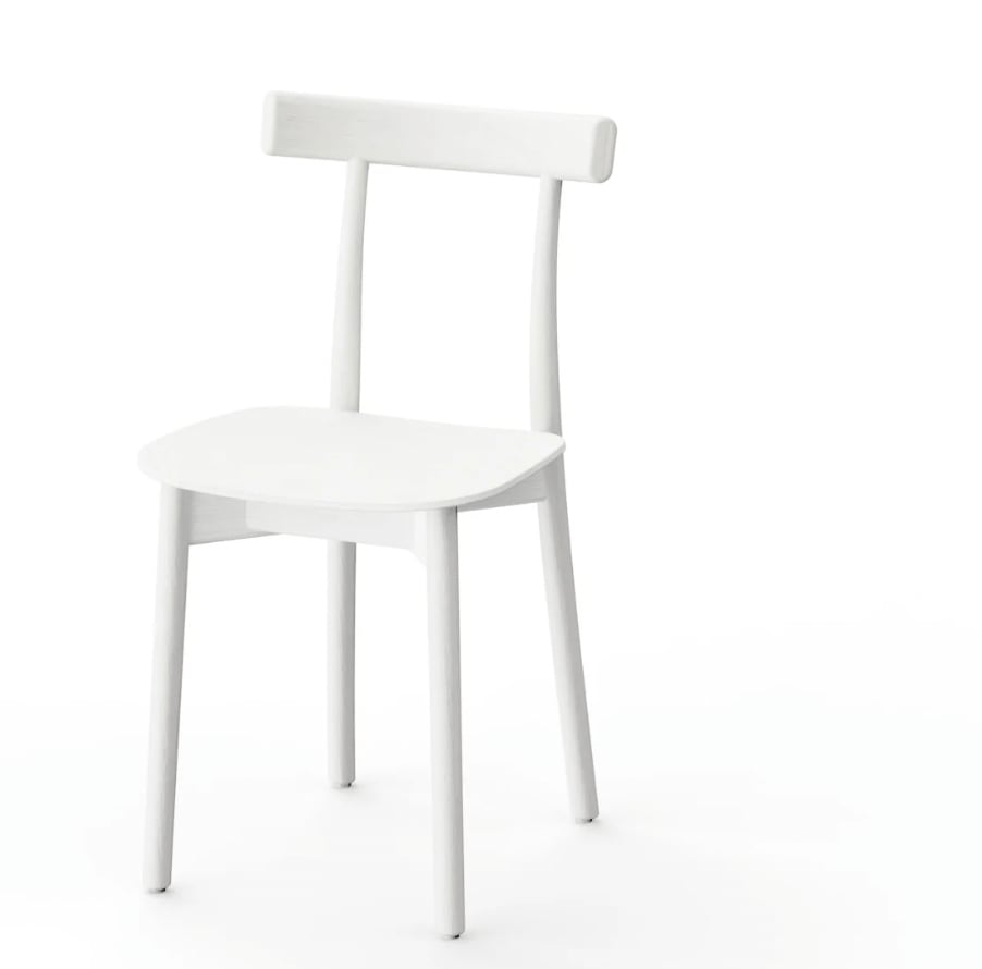 NINE, Skinny chair by John Tree for Nine Furniture in White
