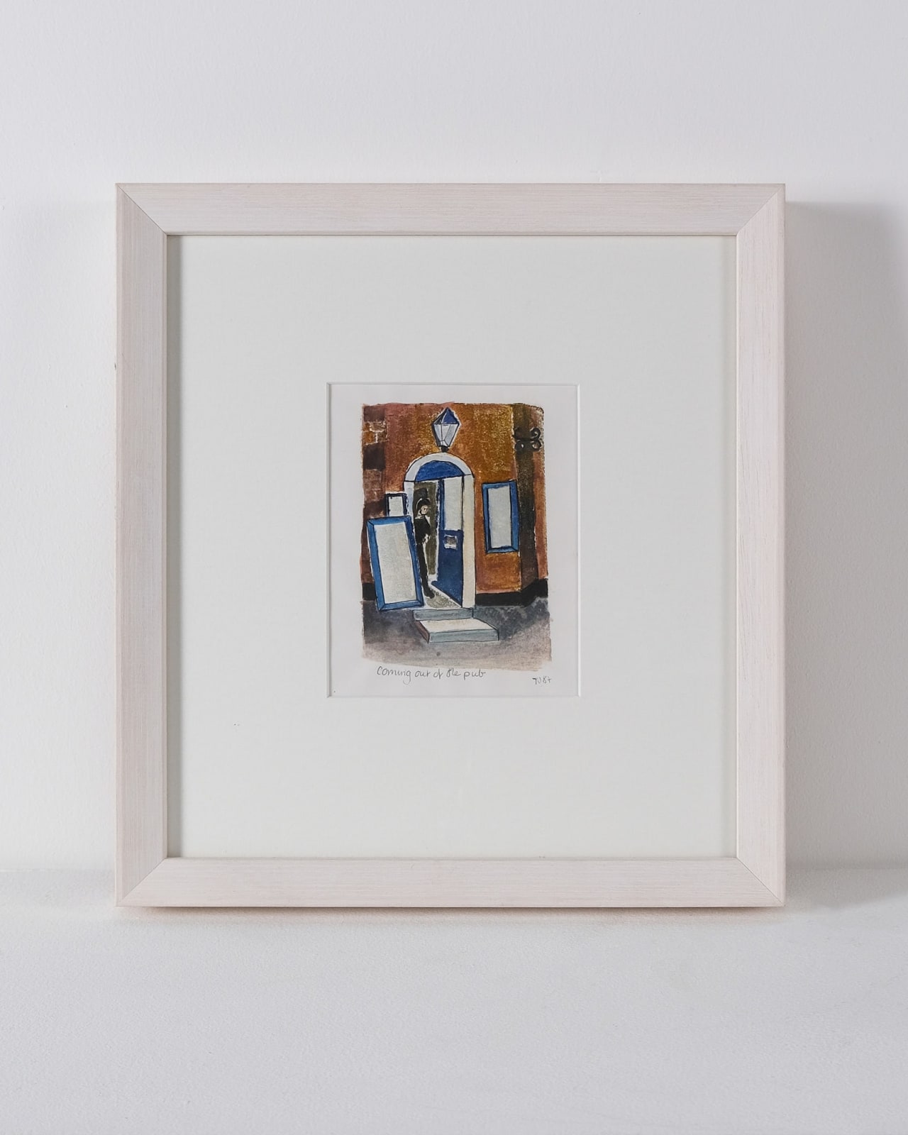 Tessa Newcomb, Coming out of the pub, 1987