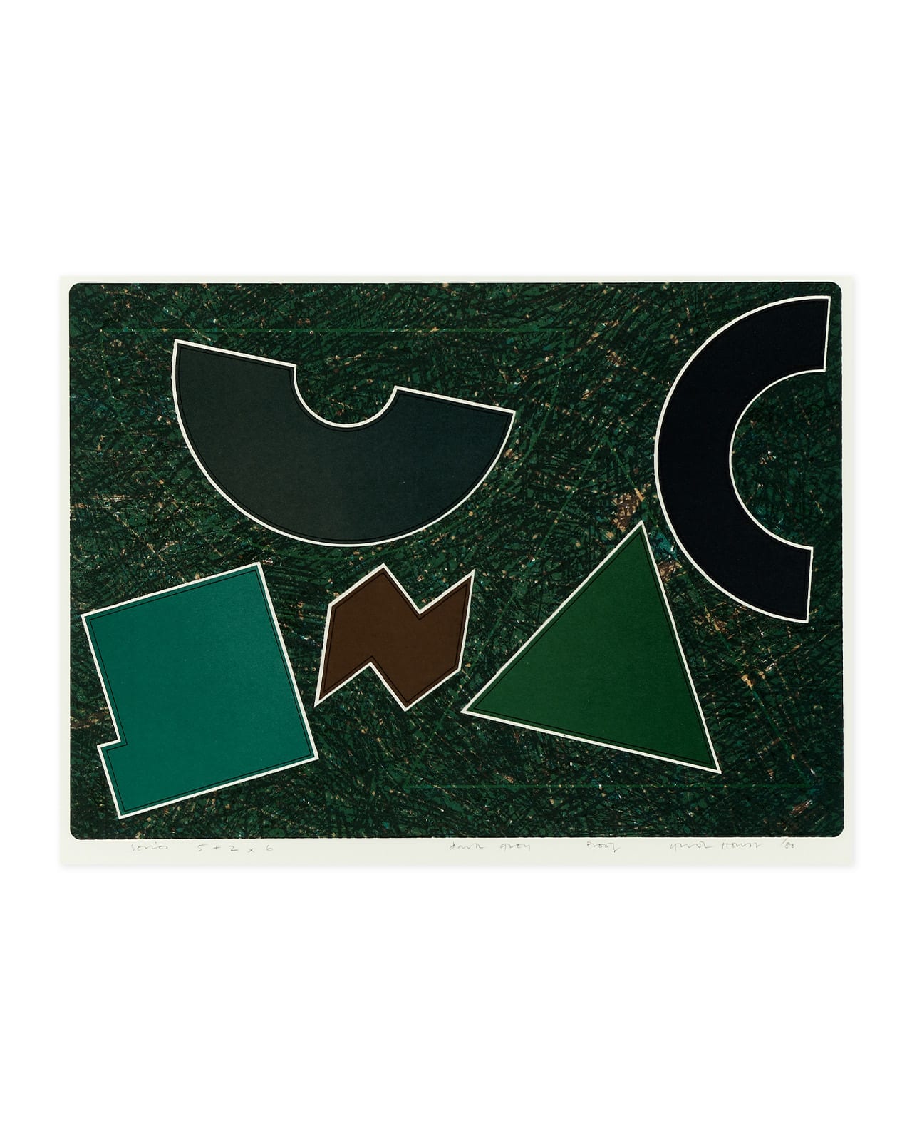 Gordon House, Slate and Dark Green V