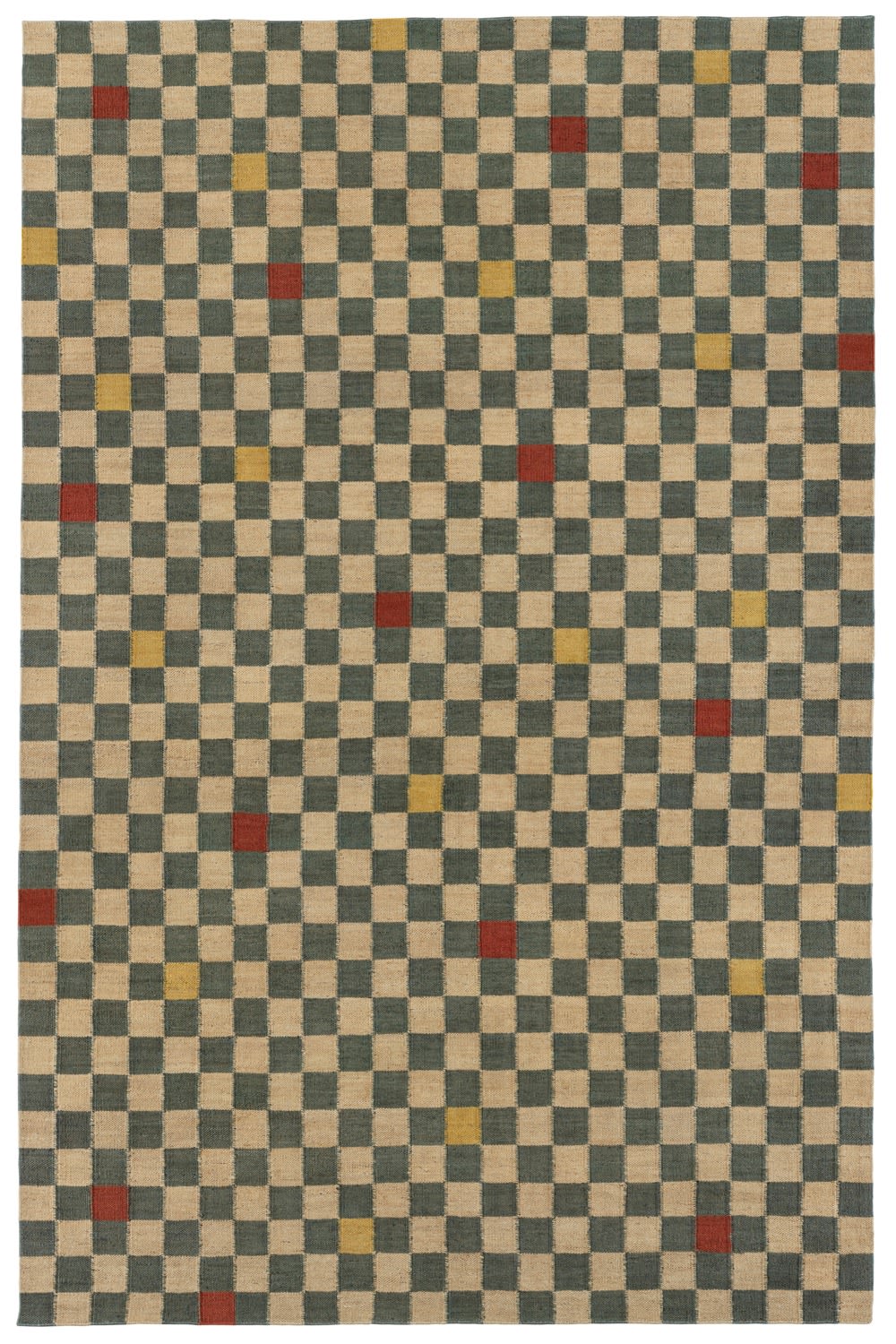 Vanderhurd x 8 Holland Street: Checkerboard, Bishop, Woven Dhurrie, Large