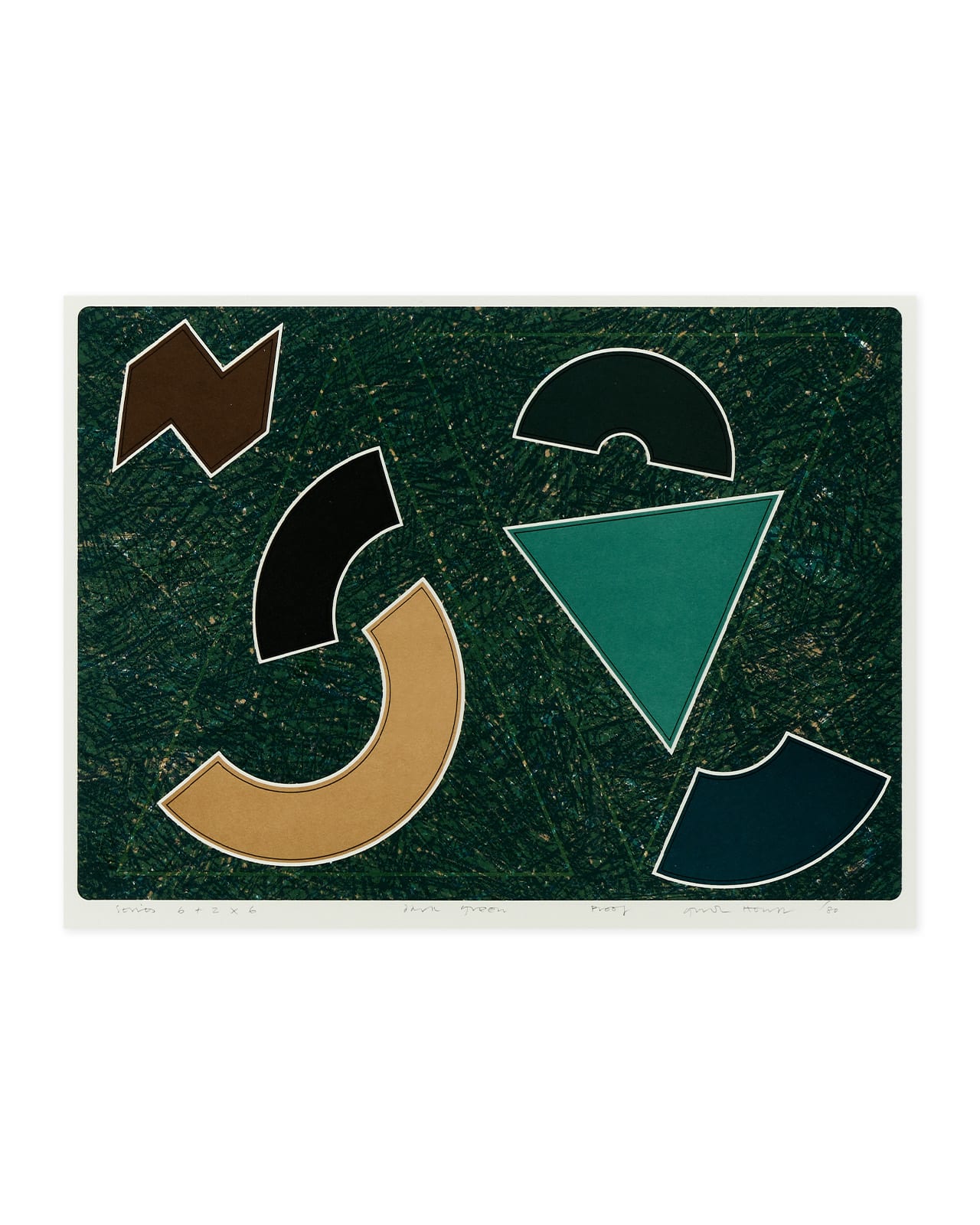 Gordon House, Slate and Dark Green III