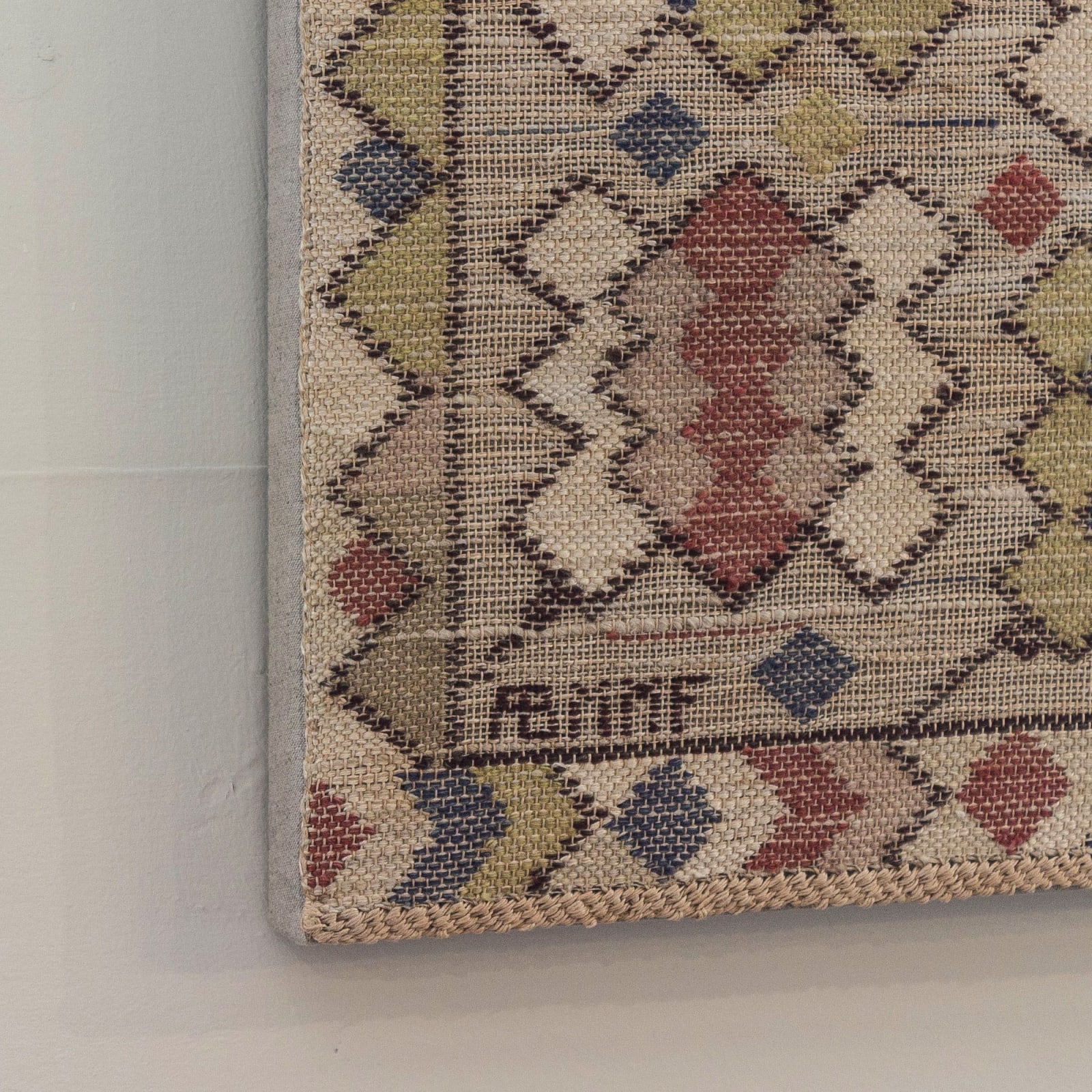 Märta Måås-Fjetterström, Smalll square hand-woven tapestry