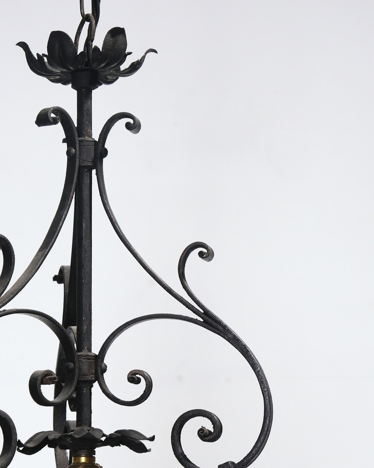 Arts and Crafts, Mid Century Ceiling Lamp