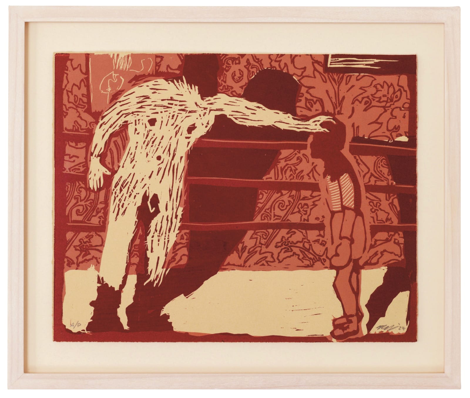 Jake Garfield, Two Men Sparring