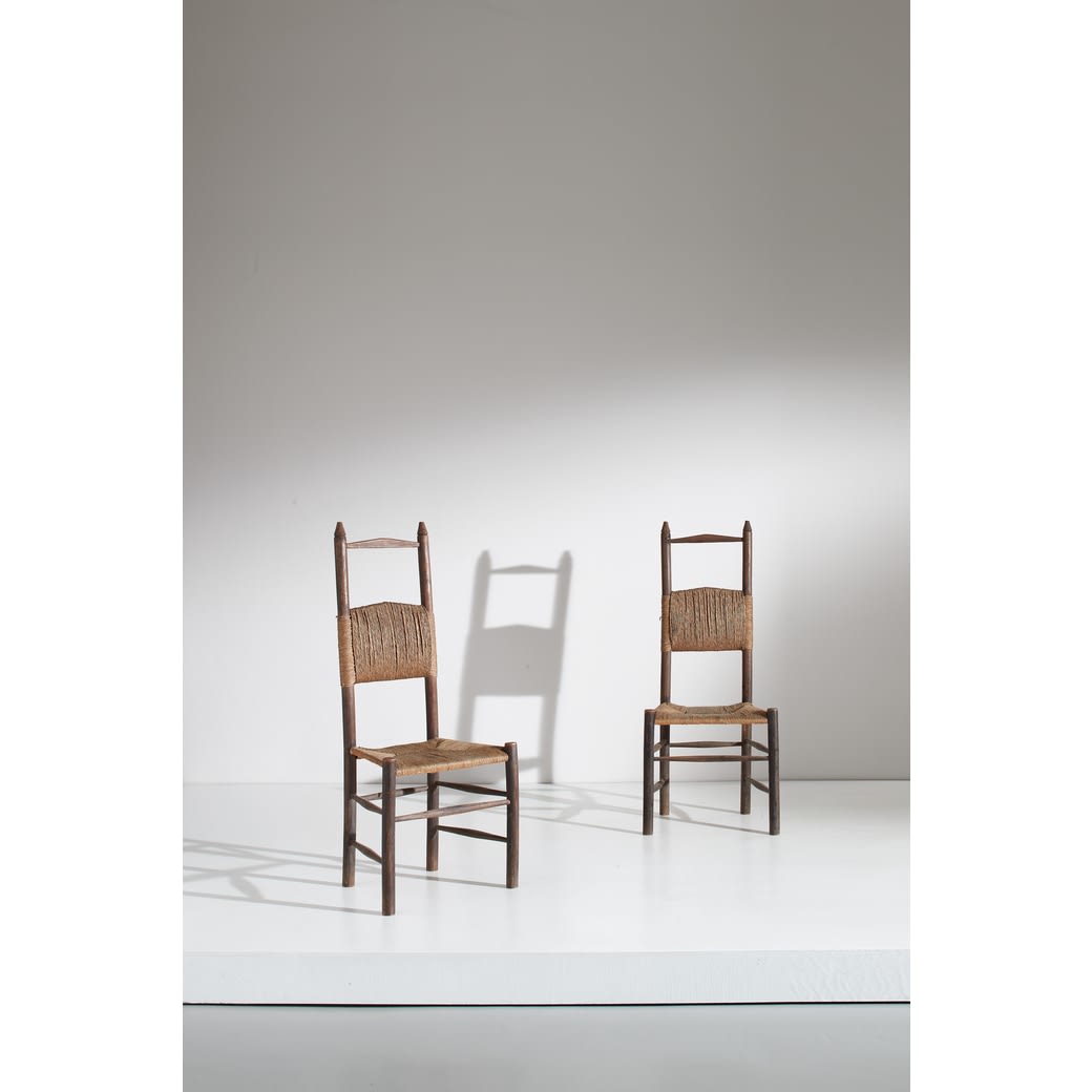 Italian, Pair of chairs