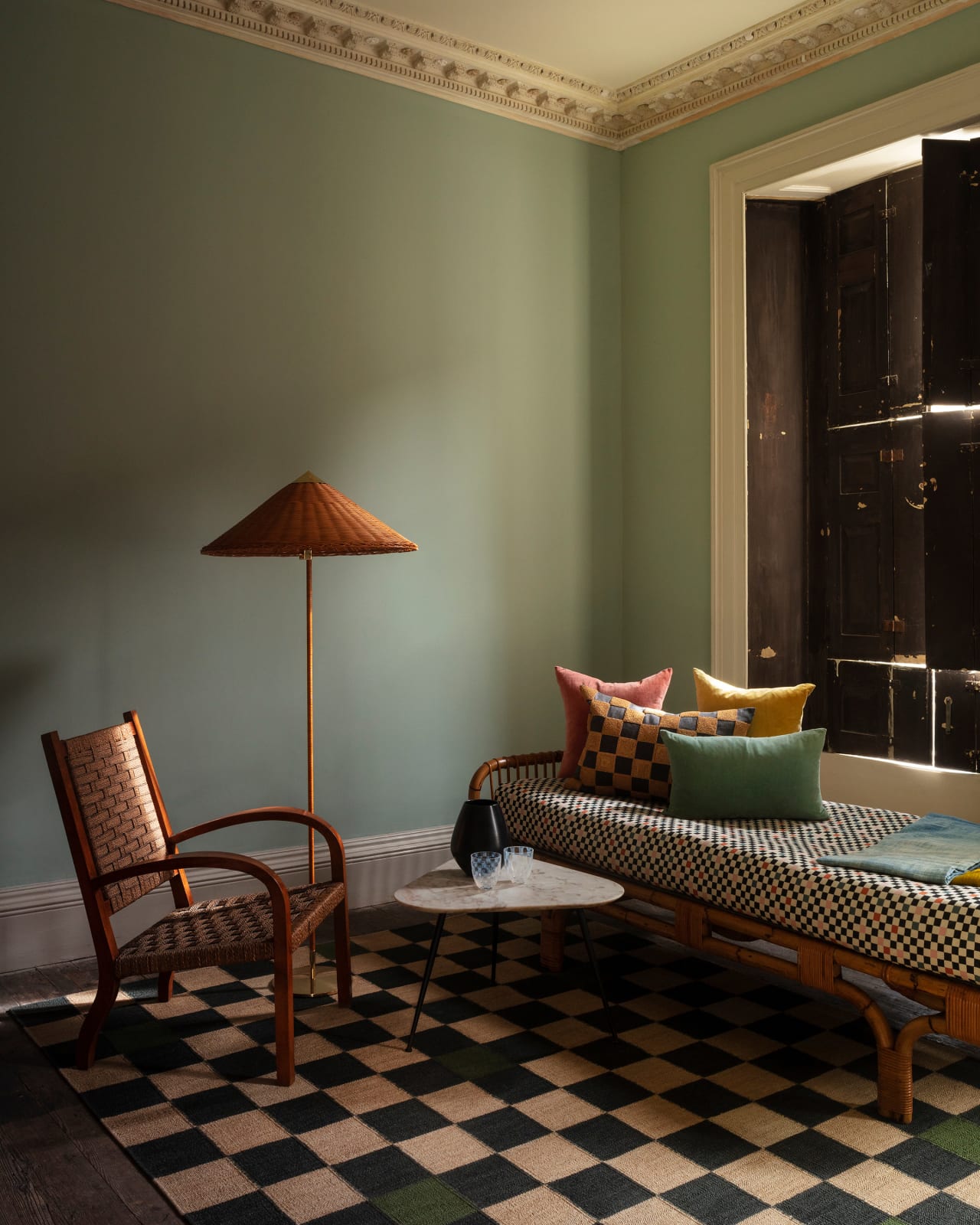 Vanderhurd x 8 Holland Street: Checkerboard, King, Woven Dhurrie, Runner