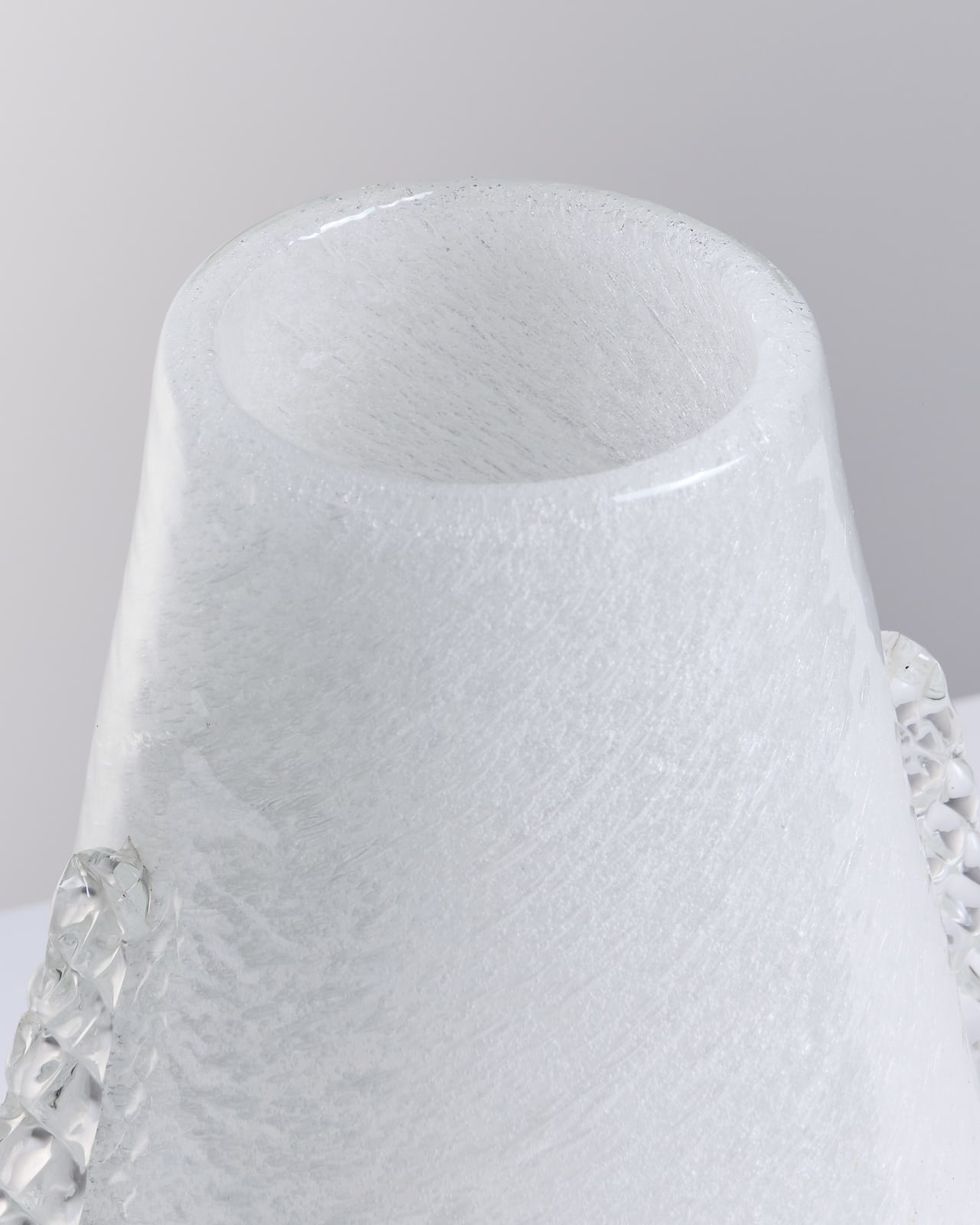 Ercole Barovier, Murano teardrop vase