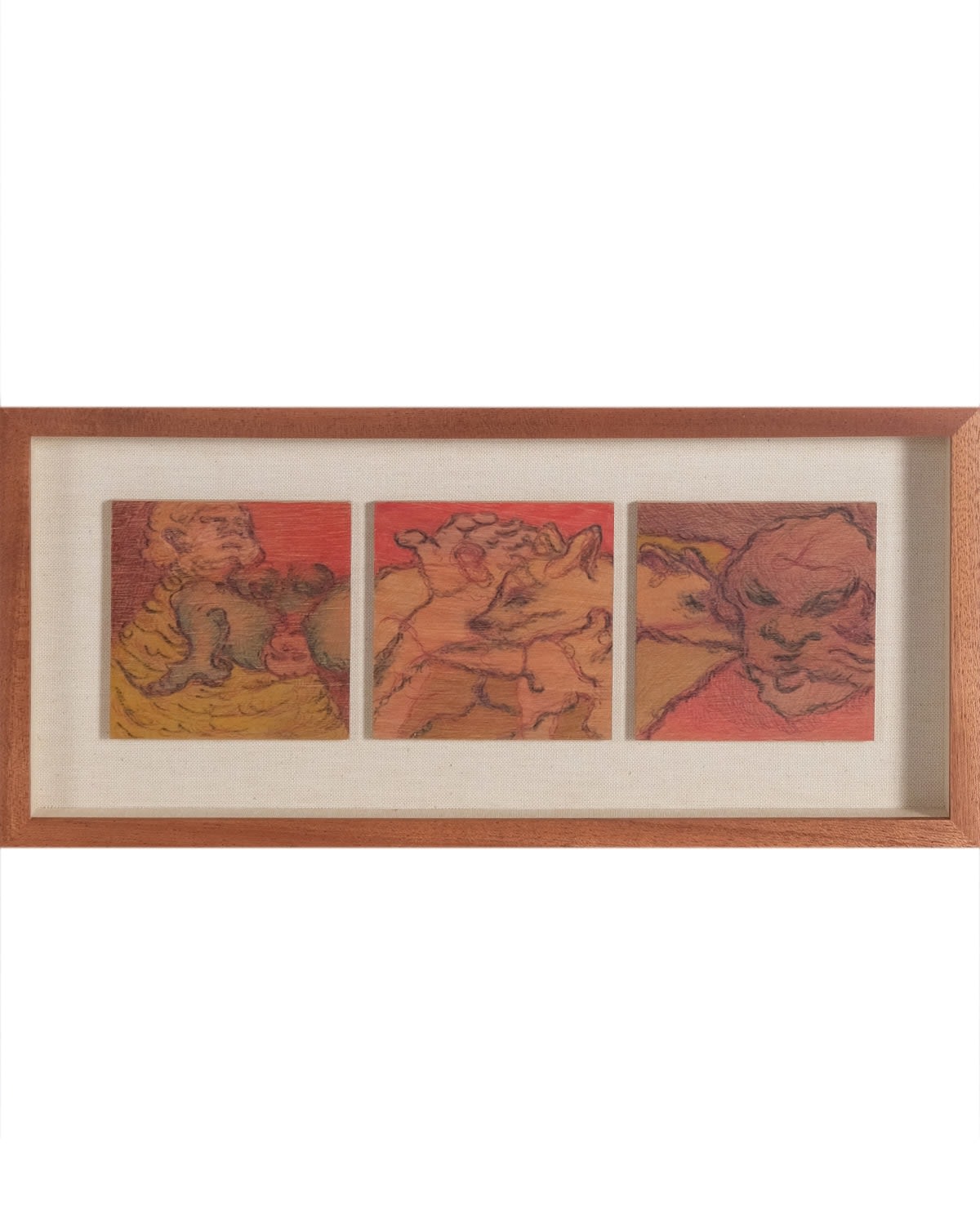 Lâl Yılmaz, Thread Unfolding (triptych)