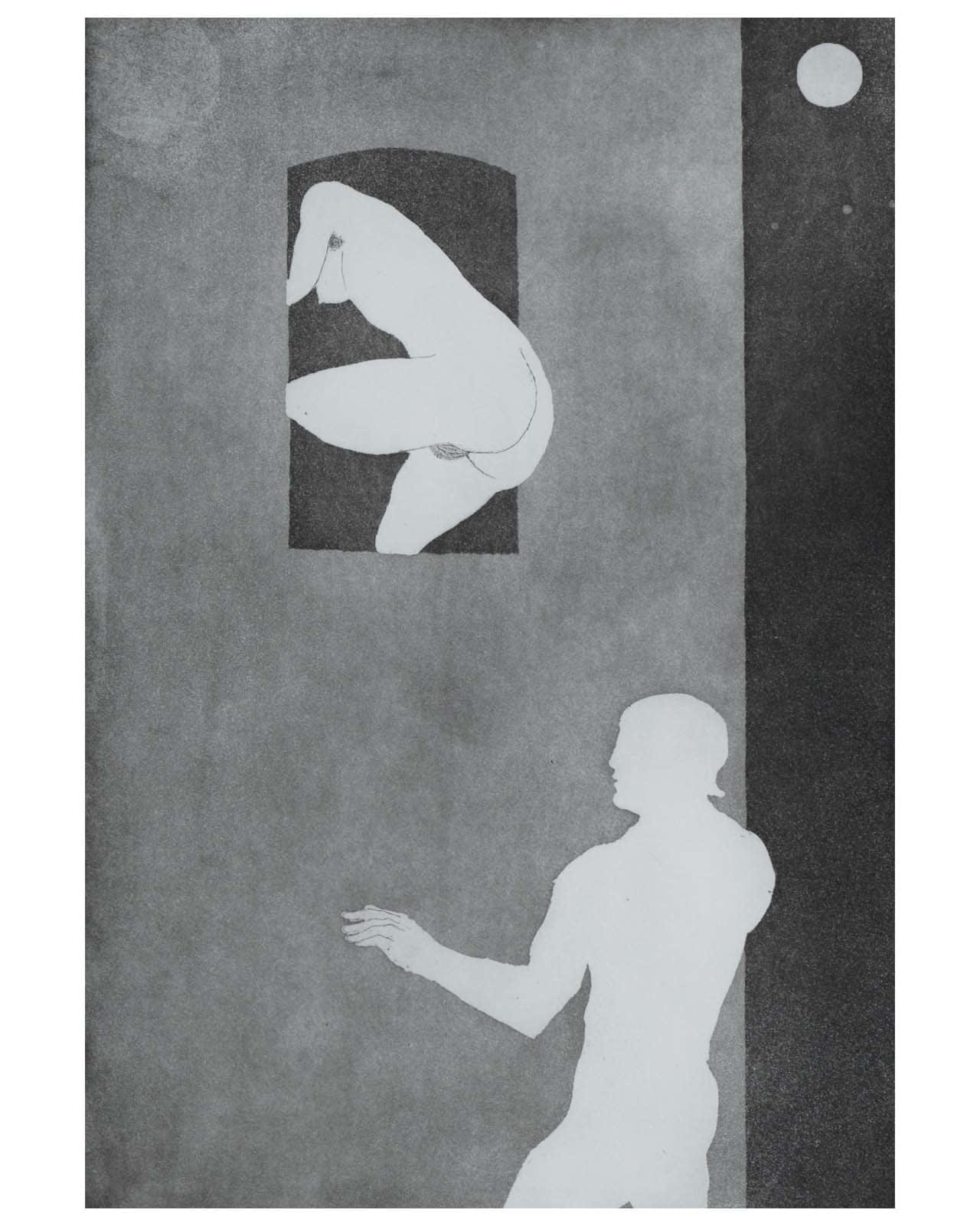 Elisabeth Frink, The Canterbury Tales: The Miller's Tale I