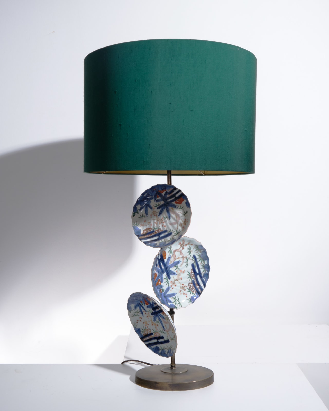 Japanese, Pair of Tall Decorative Lamps