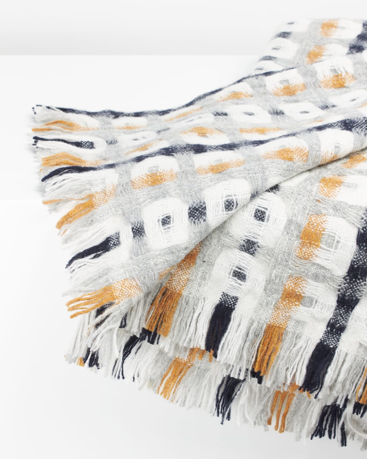 Katherine Fraser, Periwinkle Doublecloth Throw