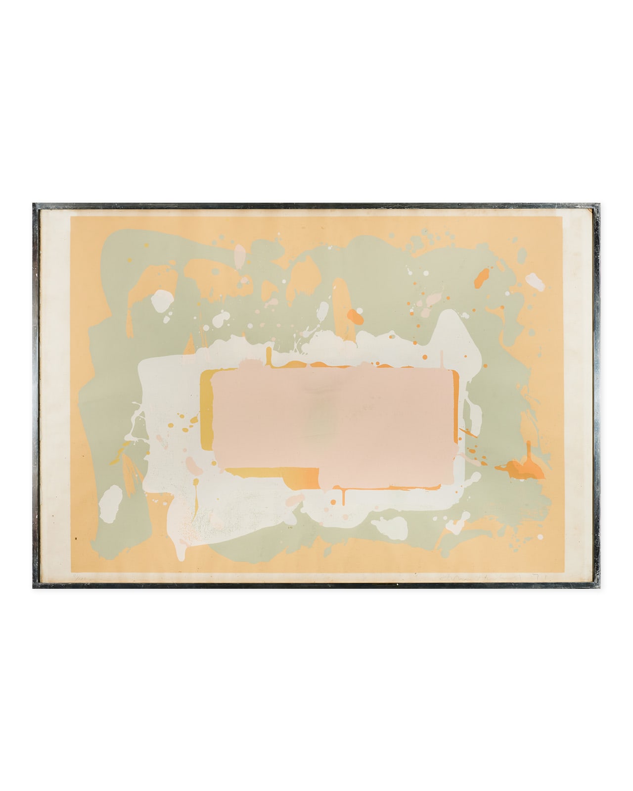 John Hoyland, Composition