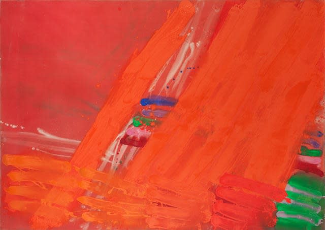 Albert Irvin, Red Anchor