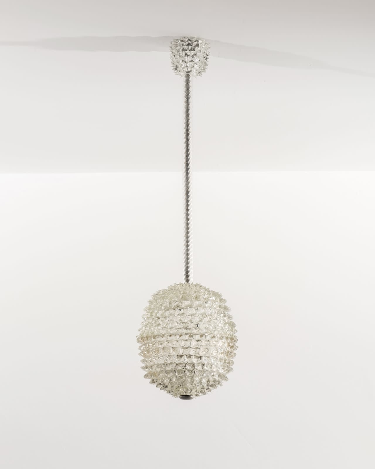 Ercole Barovier, Rostrato glass chandelier