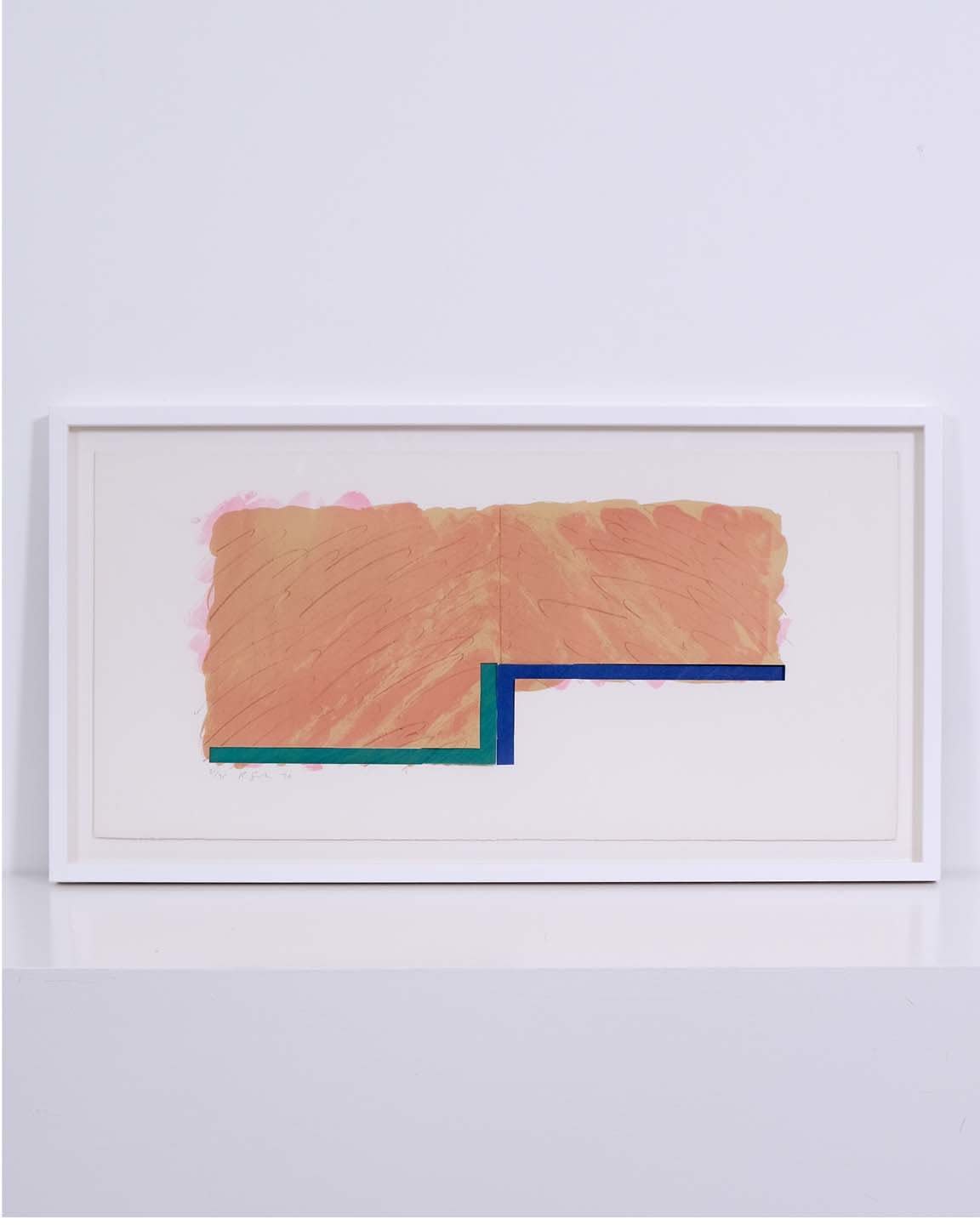 Richard Smith, Horizon IV (Peach, Blue and Green)