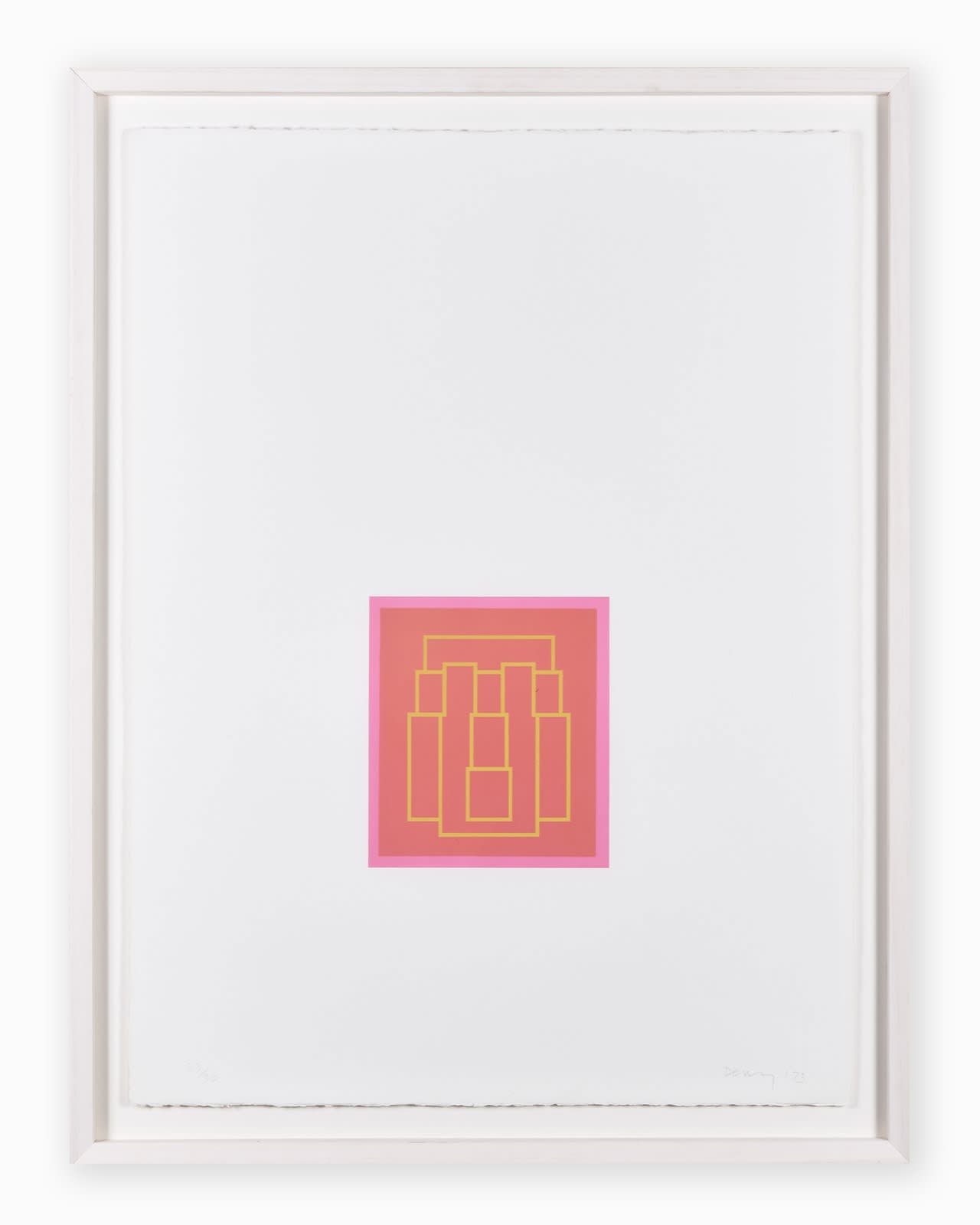 Robyn Denny, Portraits Series A, 1973