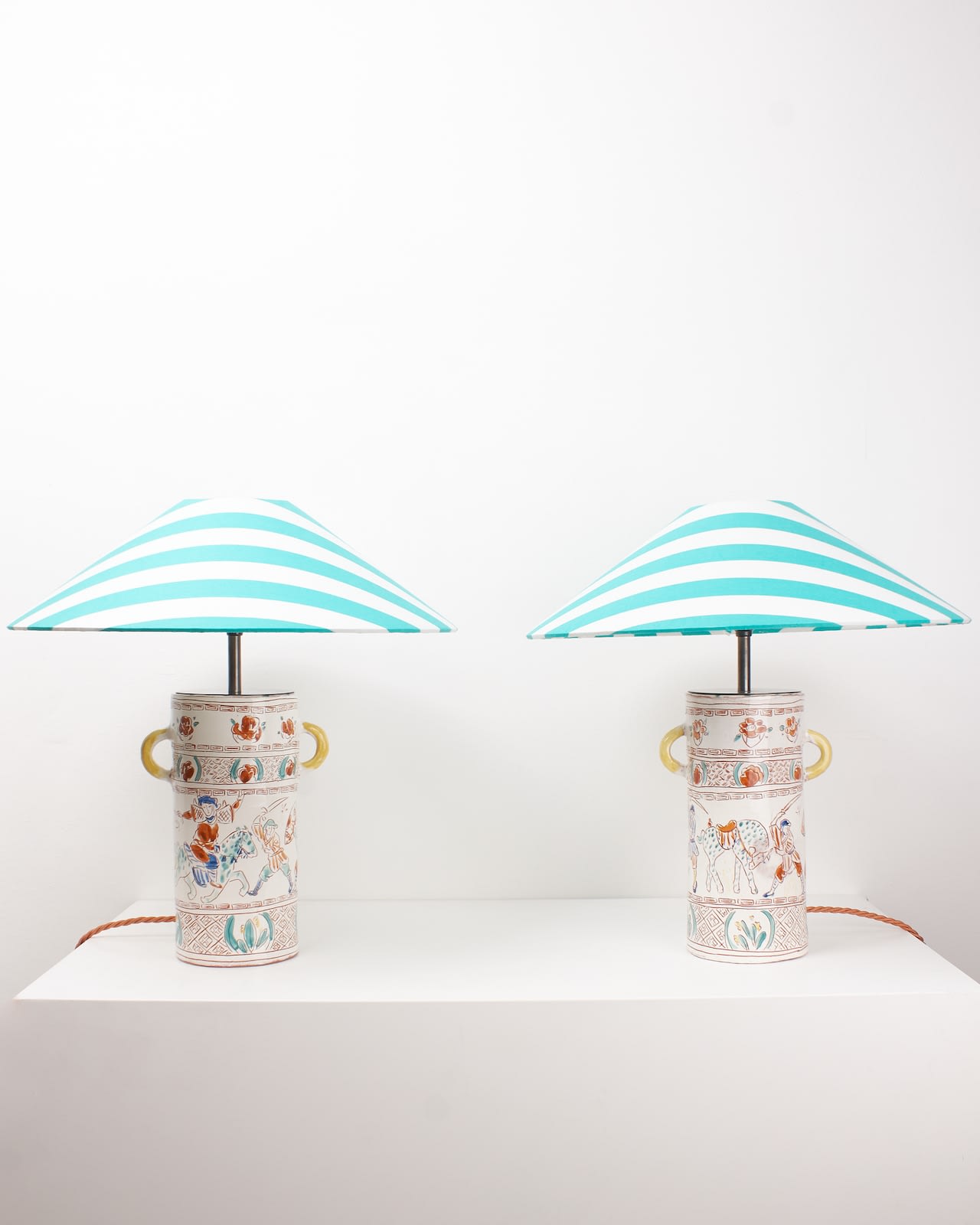 1690 Ceramics, Famille Verte single lamp