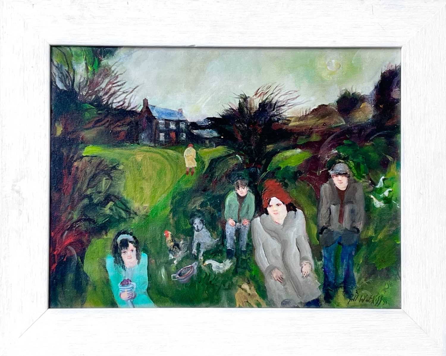 Gill Watkiss, Evening, West Penwith Farm