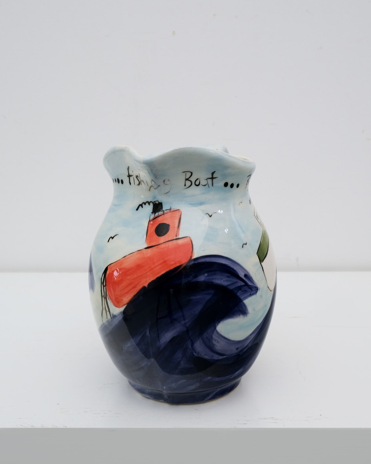 British Studio Pottery, Painted Jug