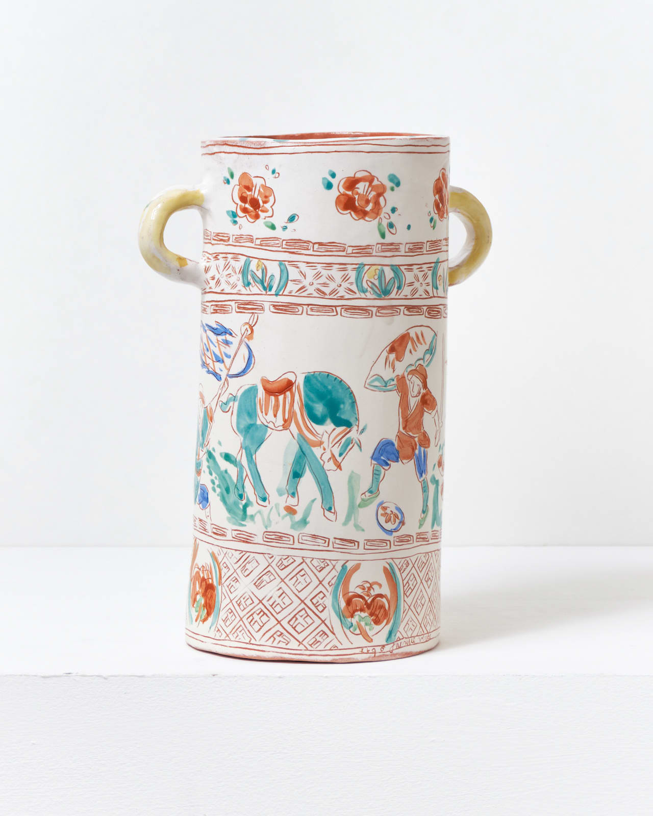 1690 Ceramics, 1690 Famille Verte vase