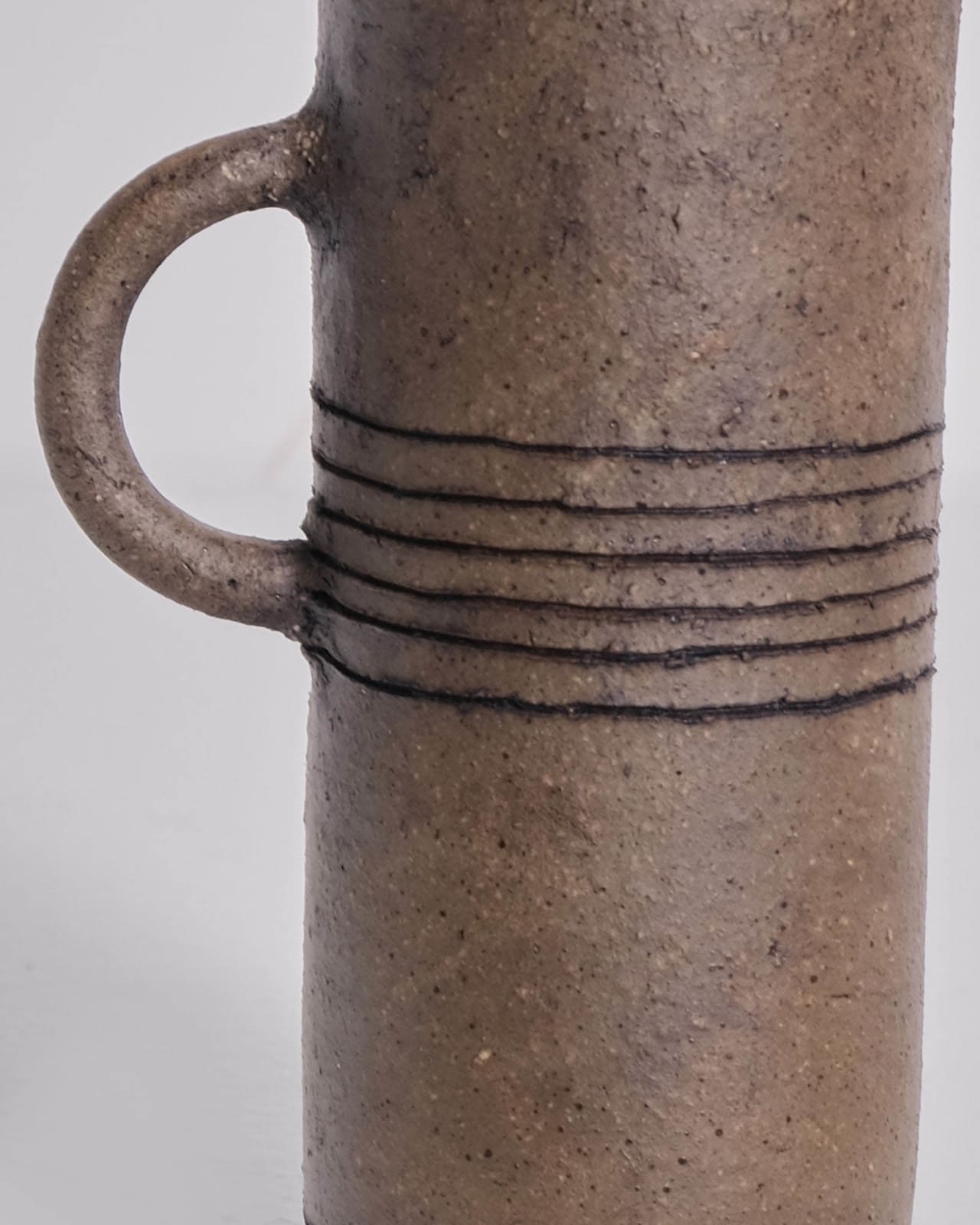 Jane Kite, Small Jug (dark horizontal bands)