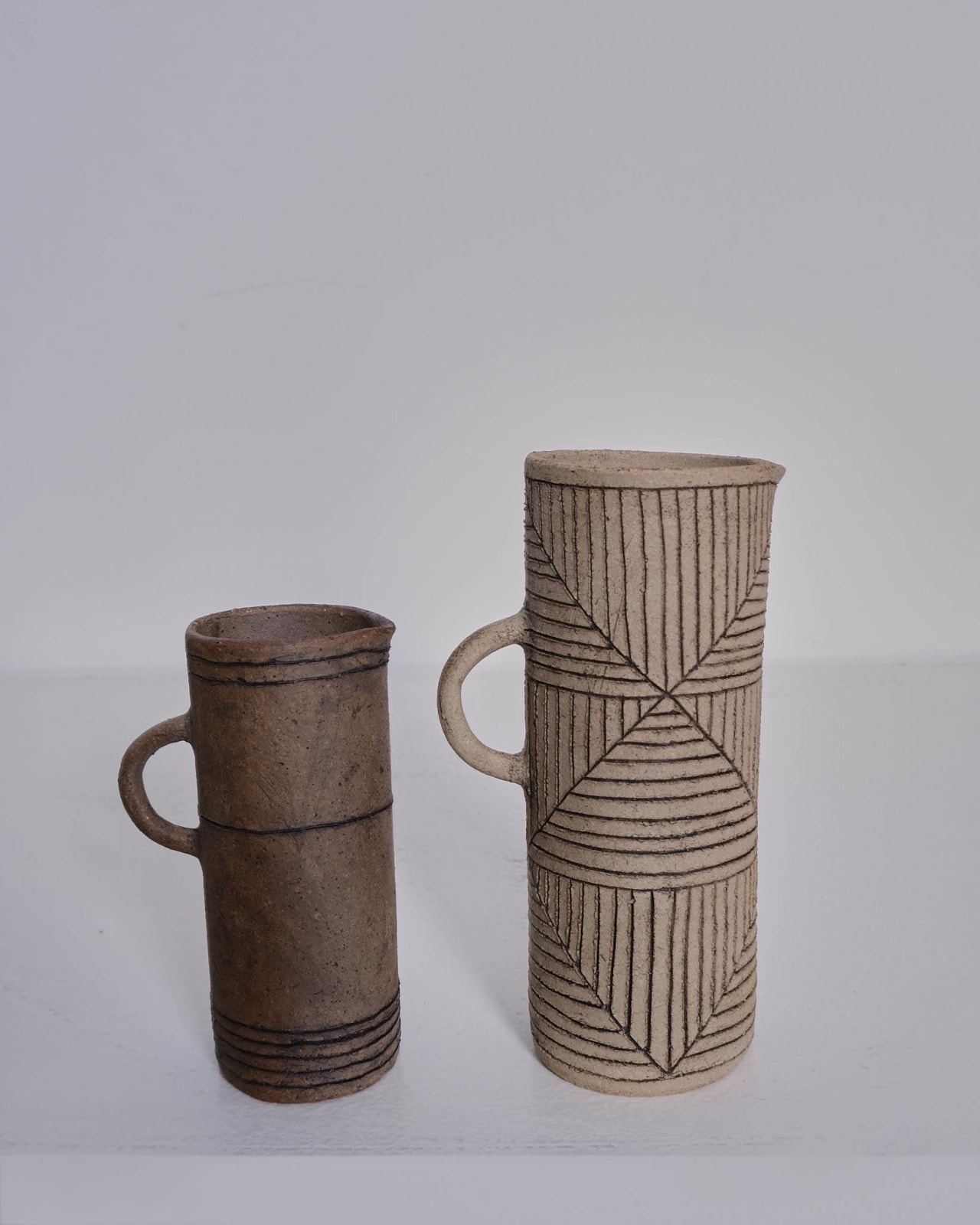 Jane Kite, Small Jug (dark horizontal band)