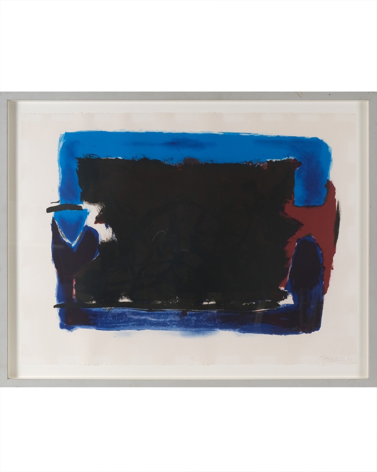 Trevor Bell, Clamp Image with Black