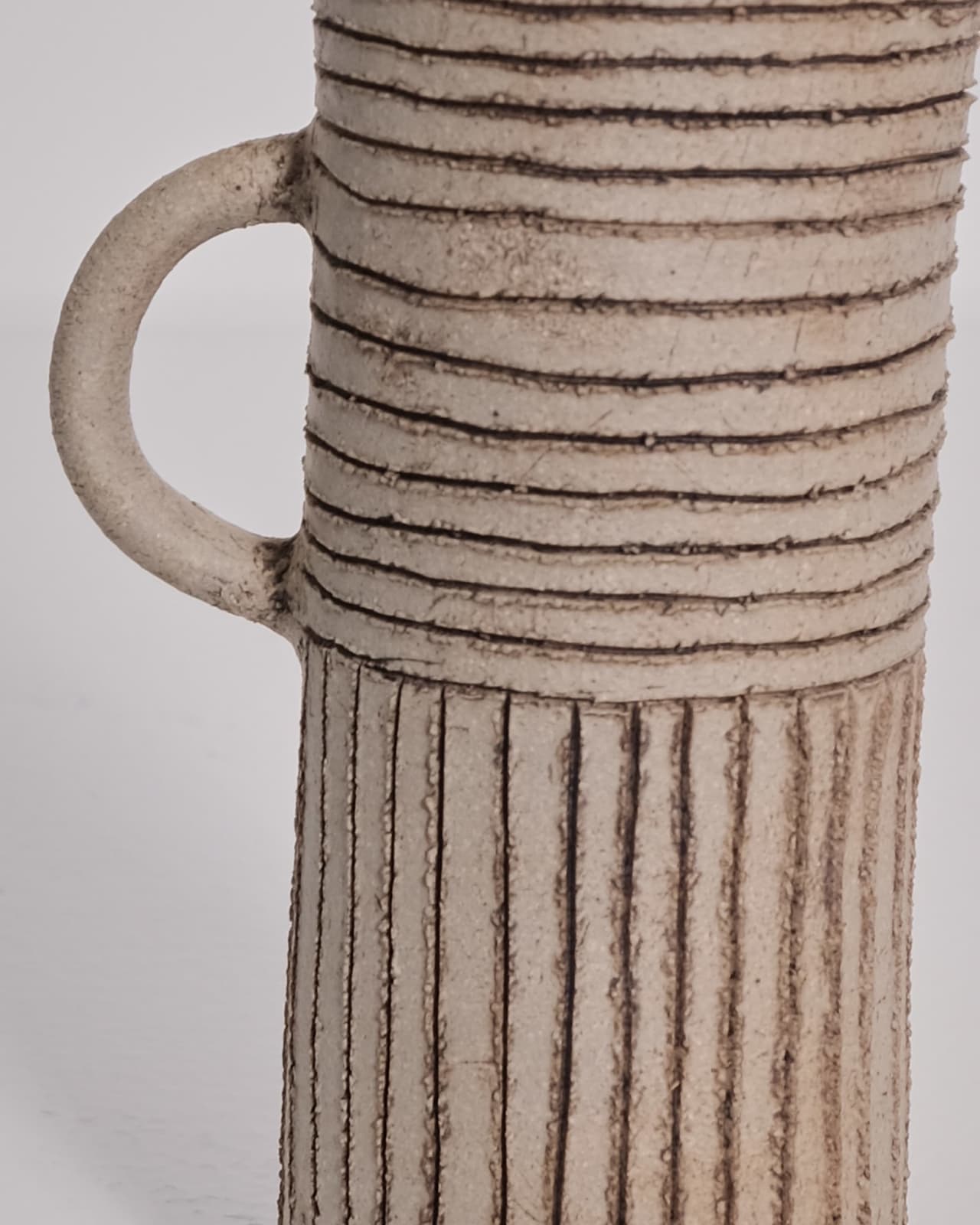 Jane Kite, Small Jug (light criss cross)