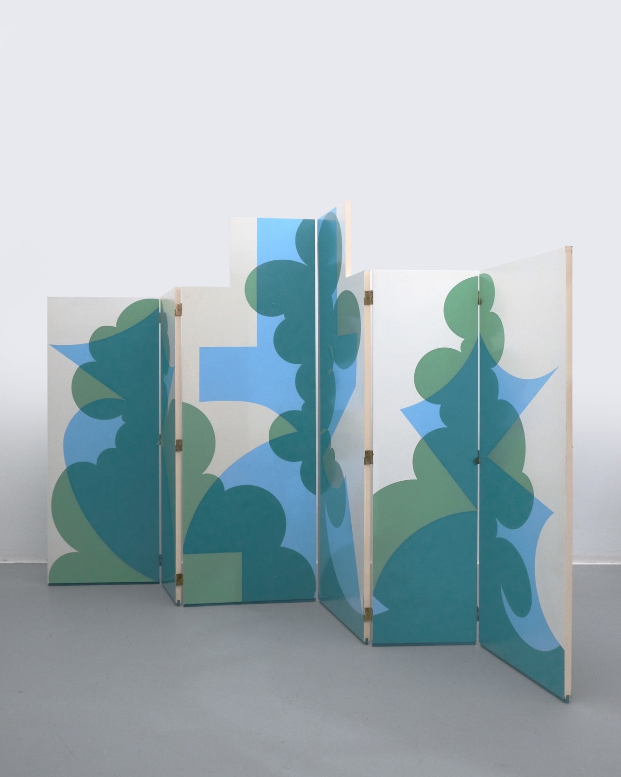 Giacomo Balla, Double Folding Screen For Gavina