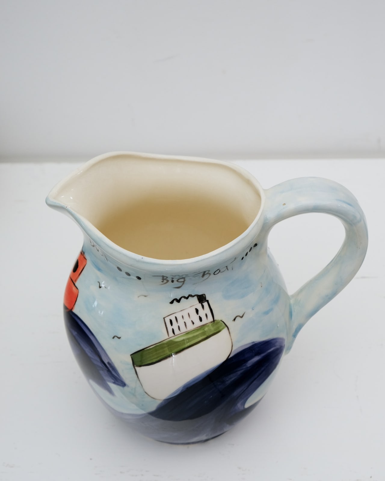 British Studio Pottery, Painted Jug