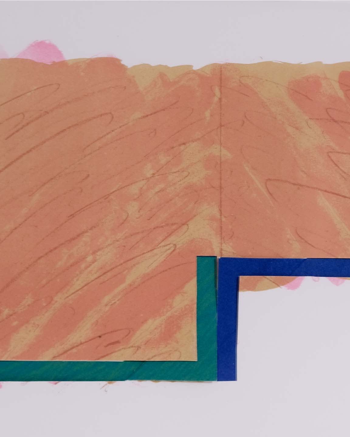 Richard Smith, Horizon IV (Peach, Blue and Green)