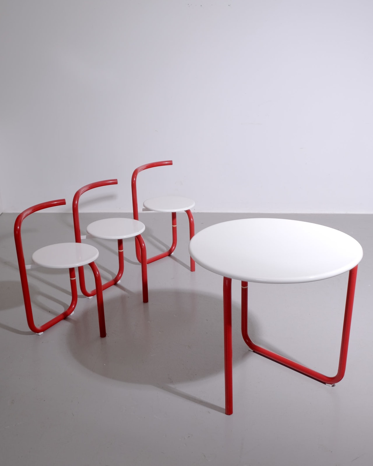 Vintage, Foldable Garden Set: Table and 3 Chairs
