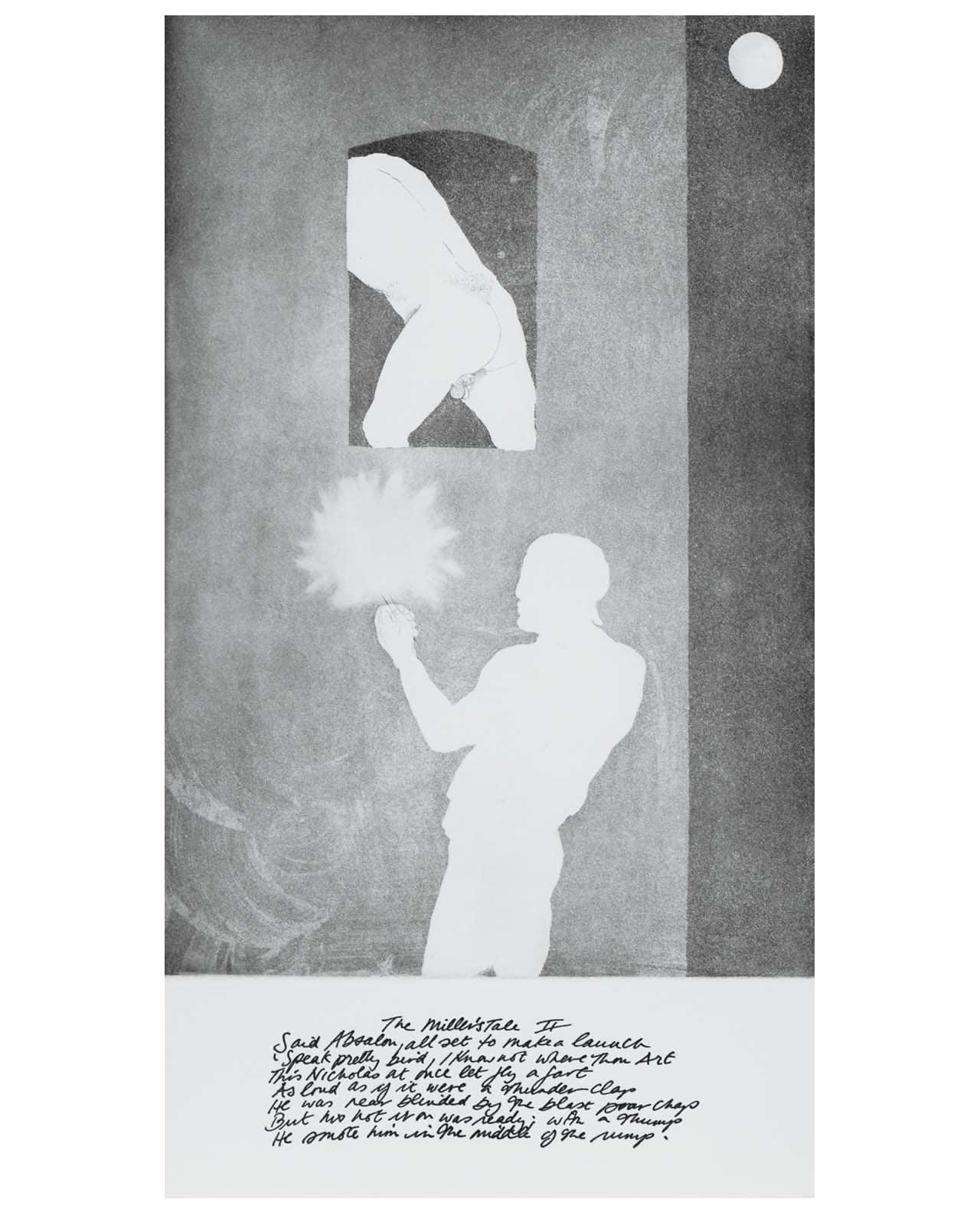 Elisabeth Frink, The Canterbury Tales: The Miller's Tale II