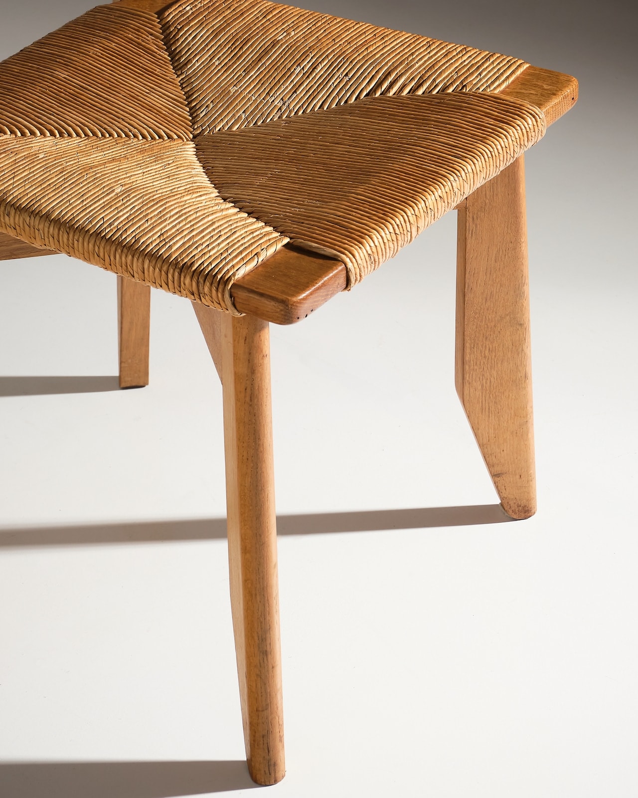 Guillerme et Chambron, Set of Six Dining Chairs