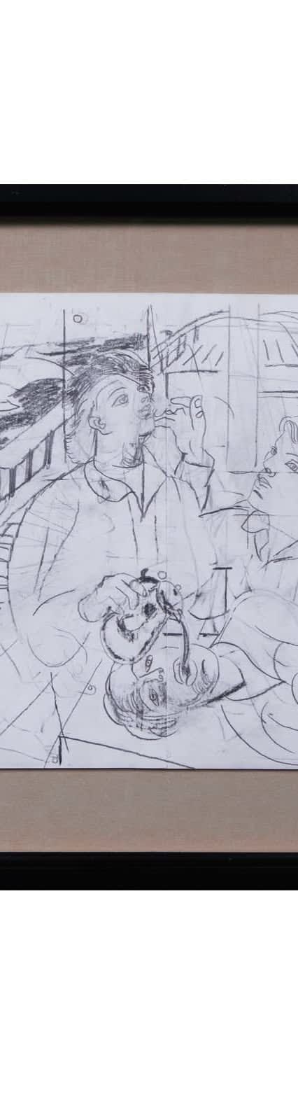 Luke Hannam, High Tea on a High Sea, 2022