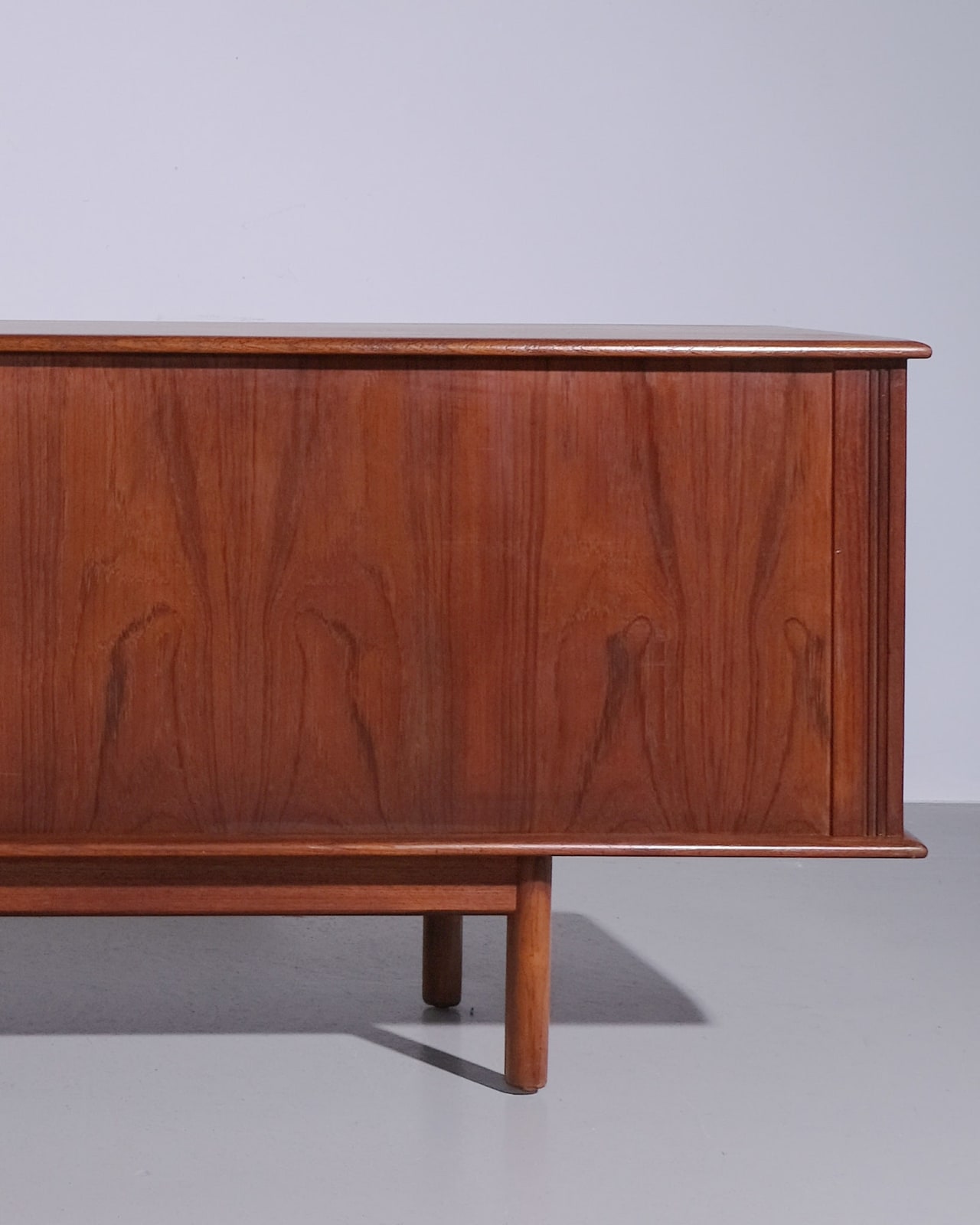 Danish, Teak Tambour Sideboard
