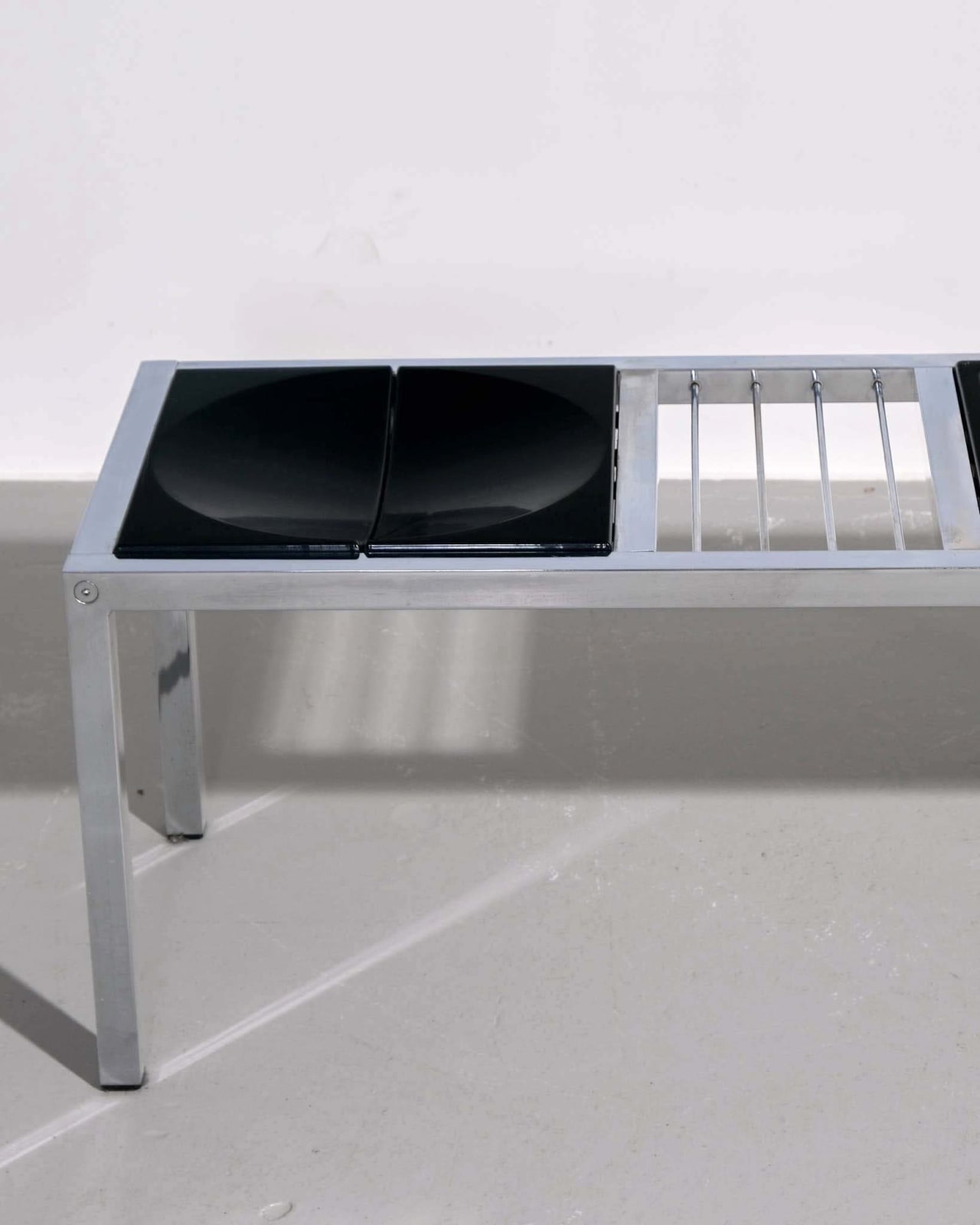 Frank Wardle, Coffee Table with Magazine Rack