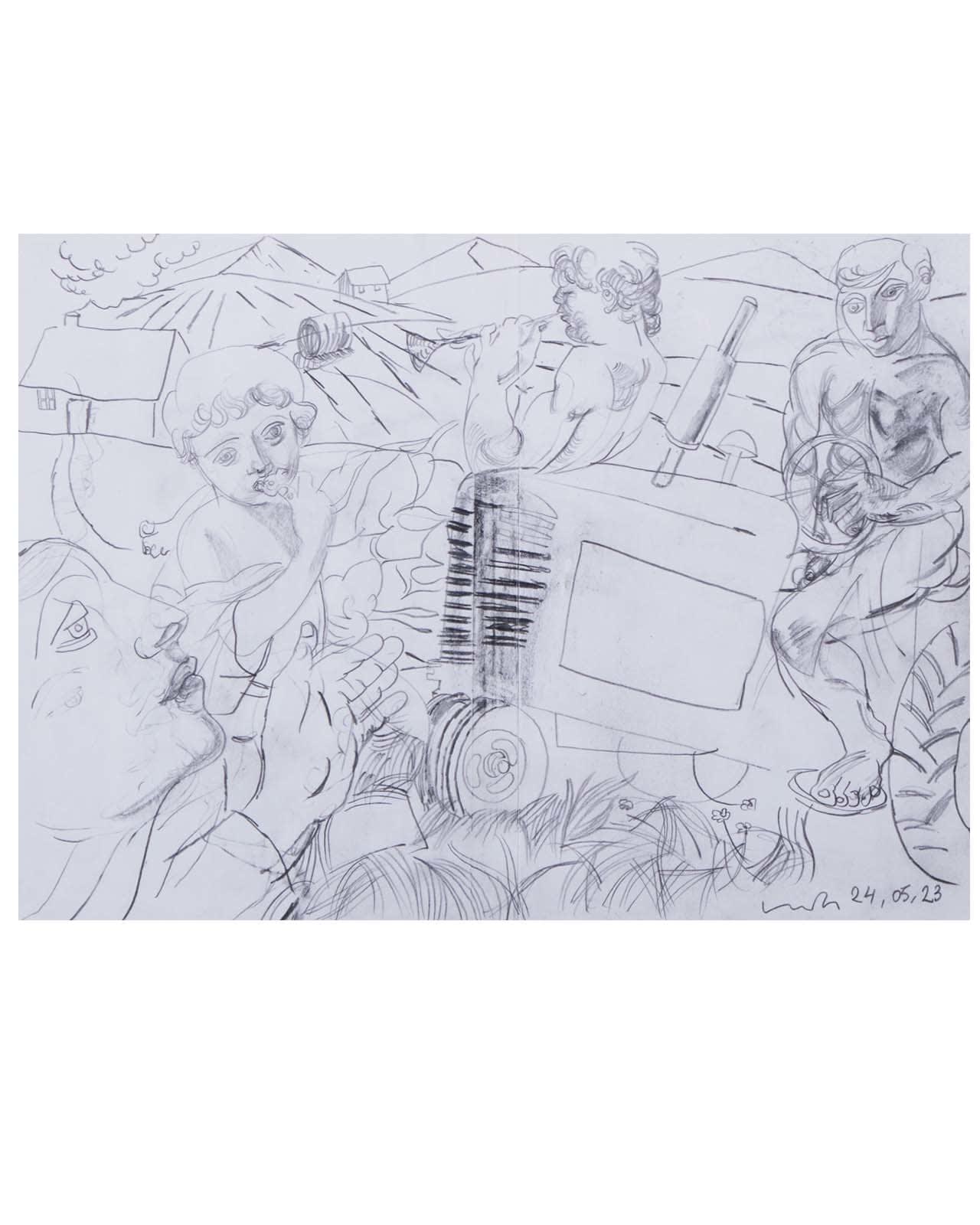 Luke Hannam, A Pause in Time, 2023