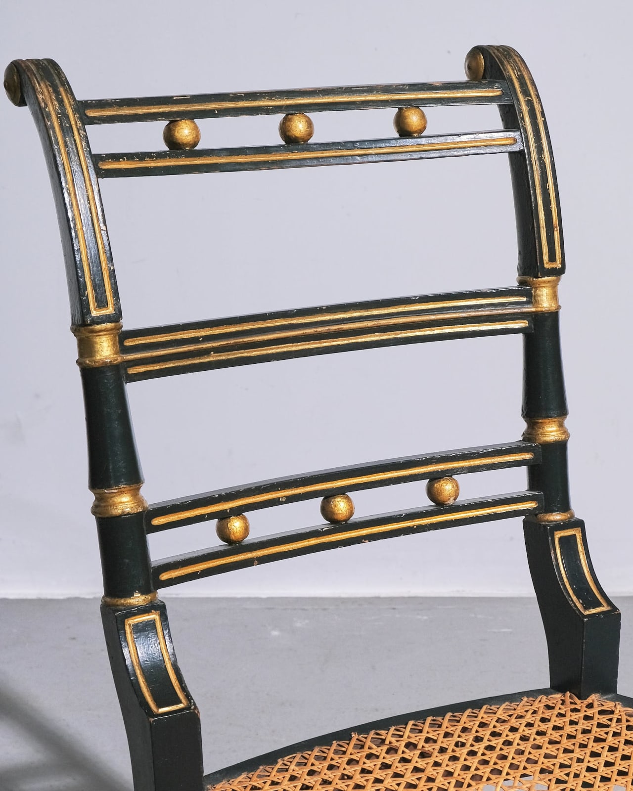 Regency, Side Chair with Cane Seat