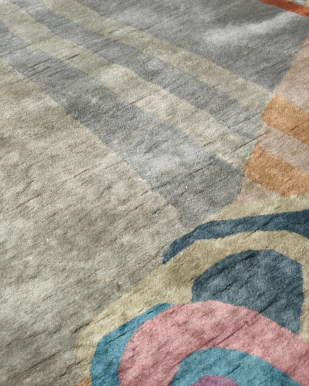 Chinese, Hand-Knotted Carpet