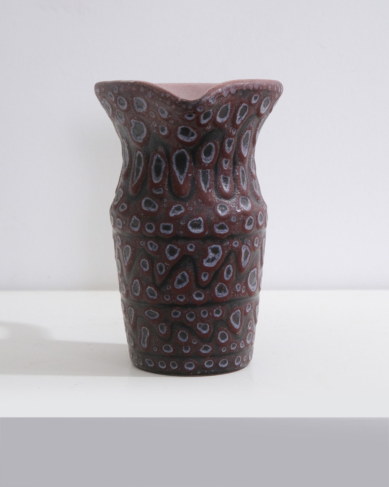 Vallauris, Textured Glaze Pitcher Jug