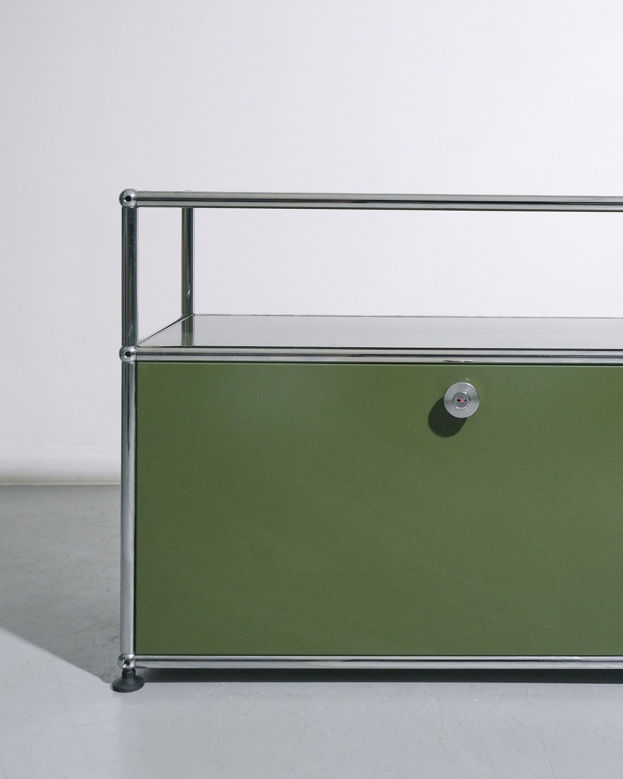 USM Haller, Media Unit Sideboard - Olive Green