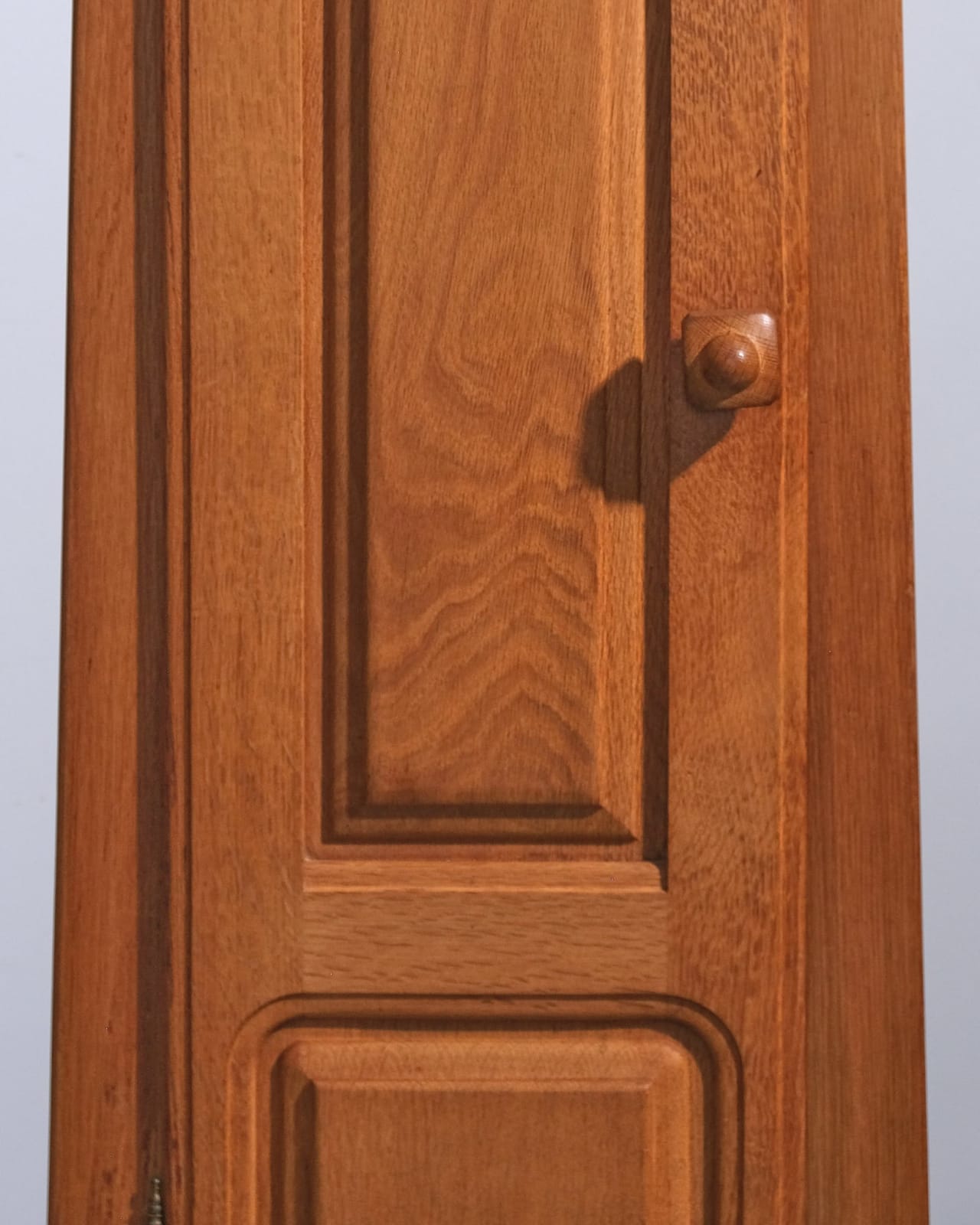 Guillerme et Chambron, Longcase Clock With Glazed Ceramic Face