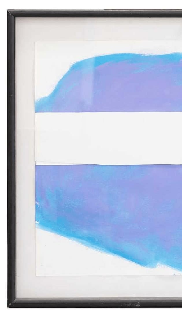 Sandra Blow, Abstract in Blue