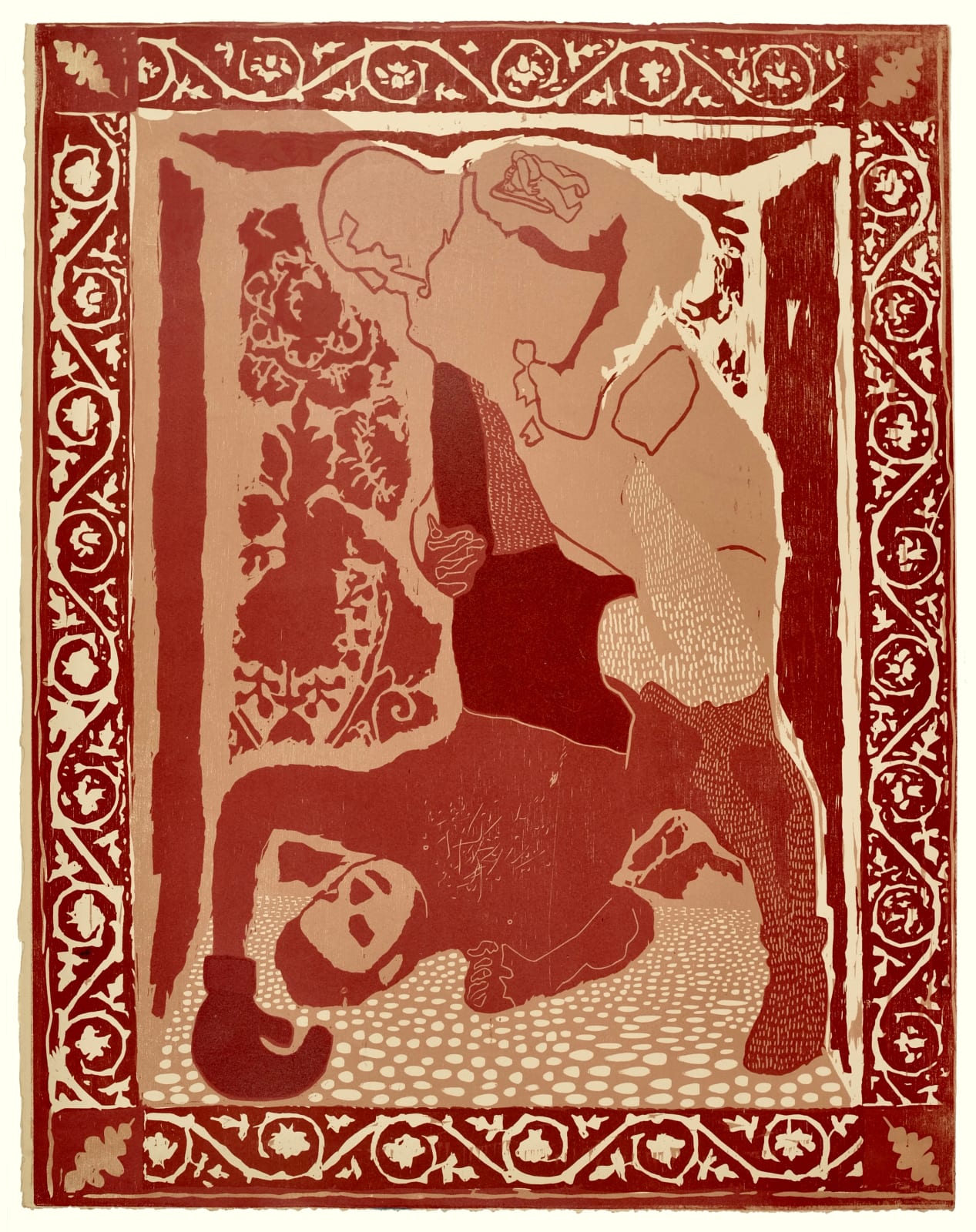 Jake Garfield, Man Being Dominated (framed)