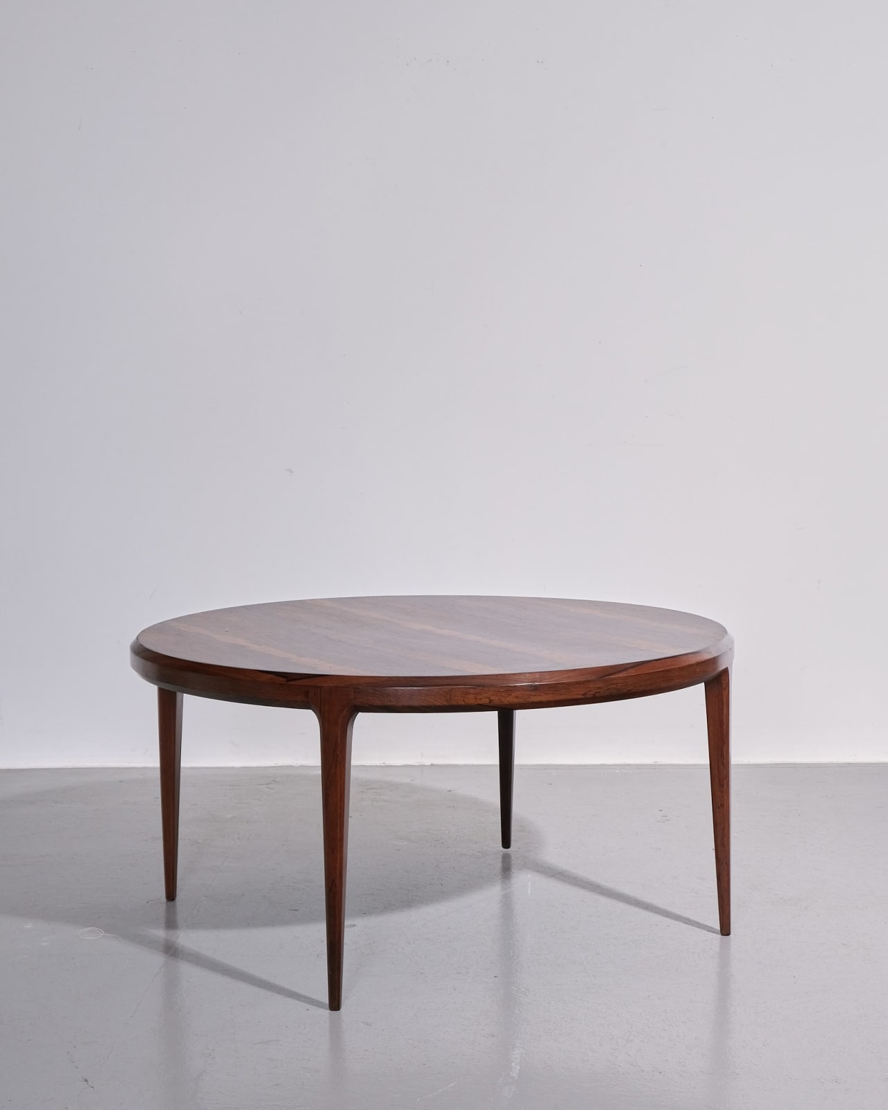 Johannes Anderson, Circular Rosewood Coffee Table